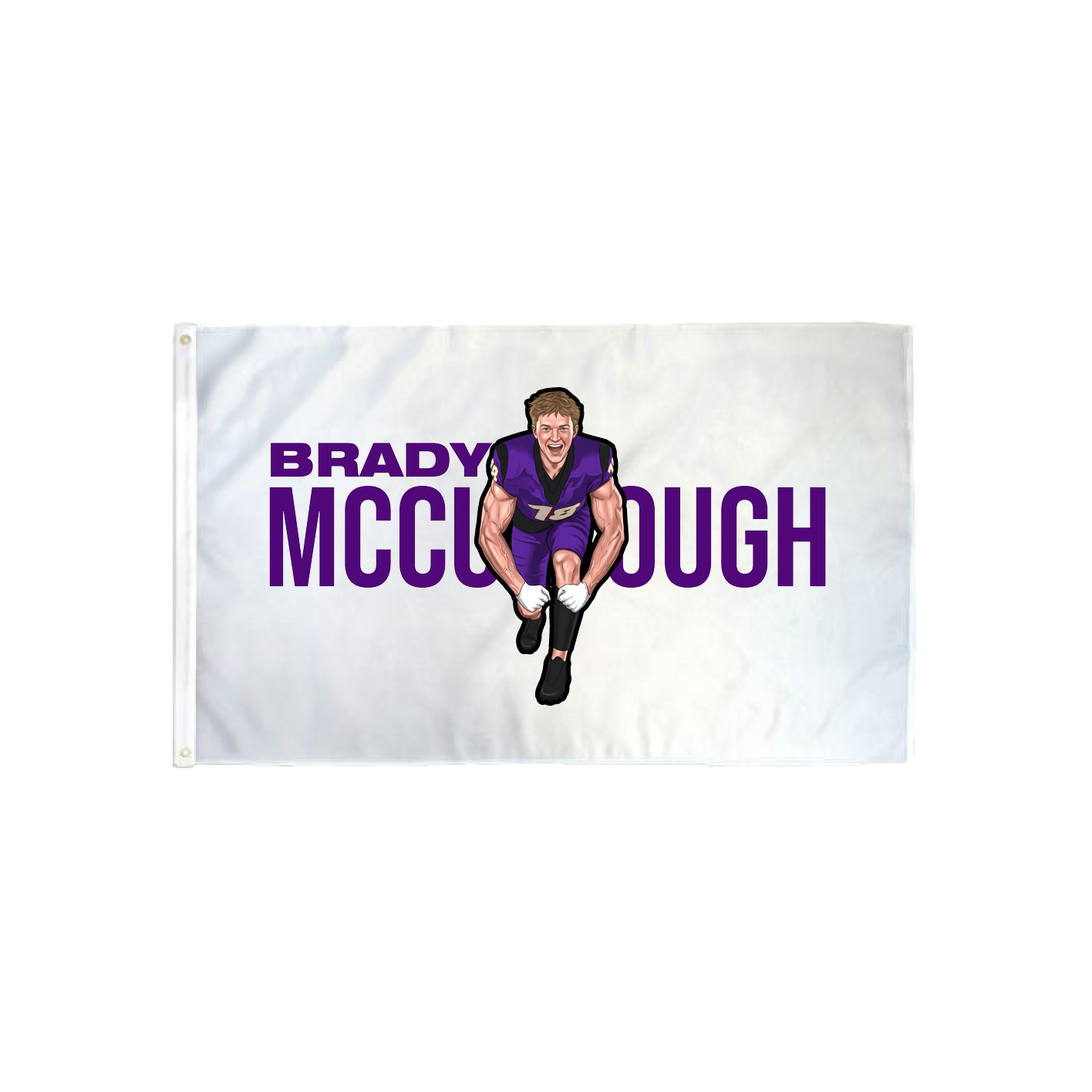 3x5 Flag — Player Name in Classic