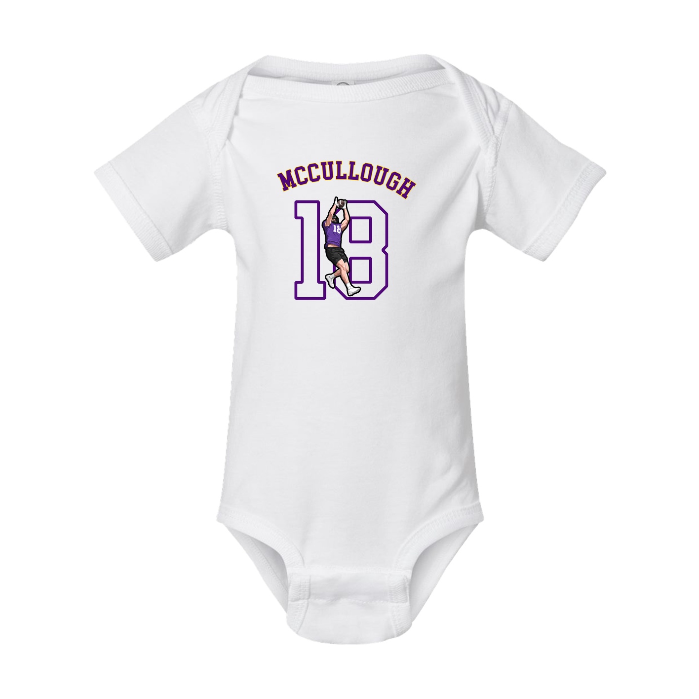 Baby Onesie — Shirsey Arch in White