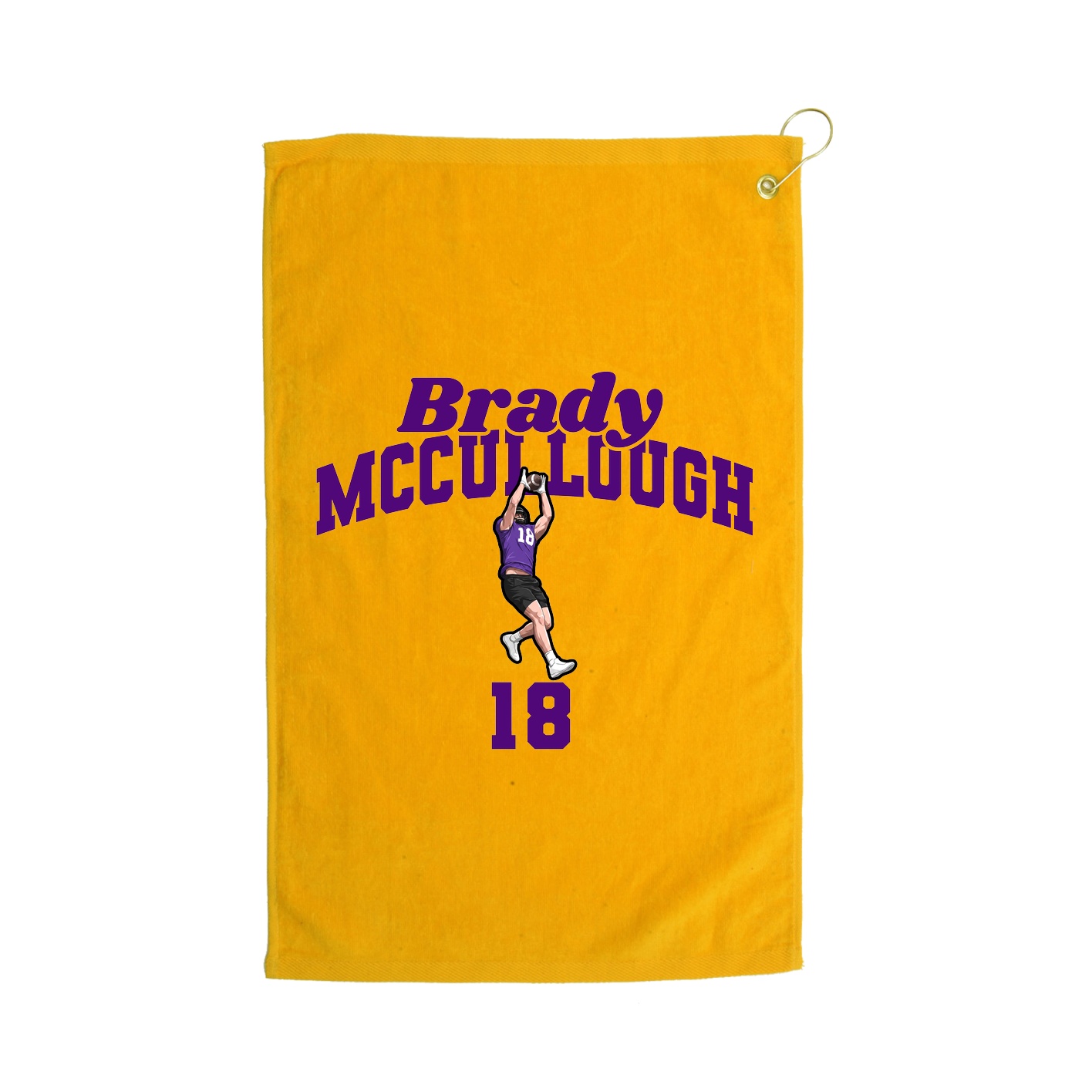 Golf Towel — Signature Arch in Gold