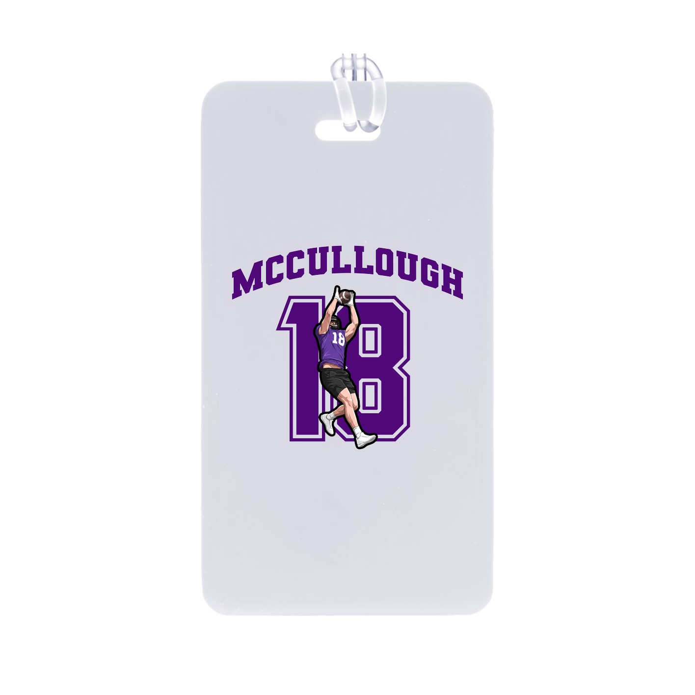 Bag Tag — Number in Classic