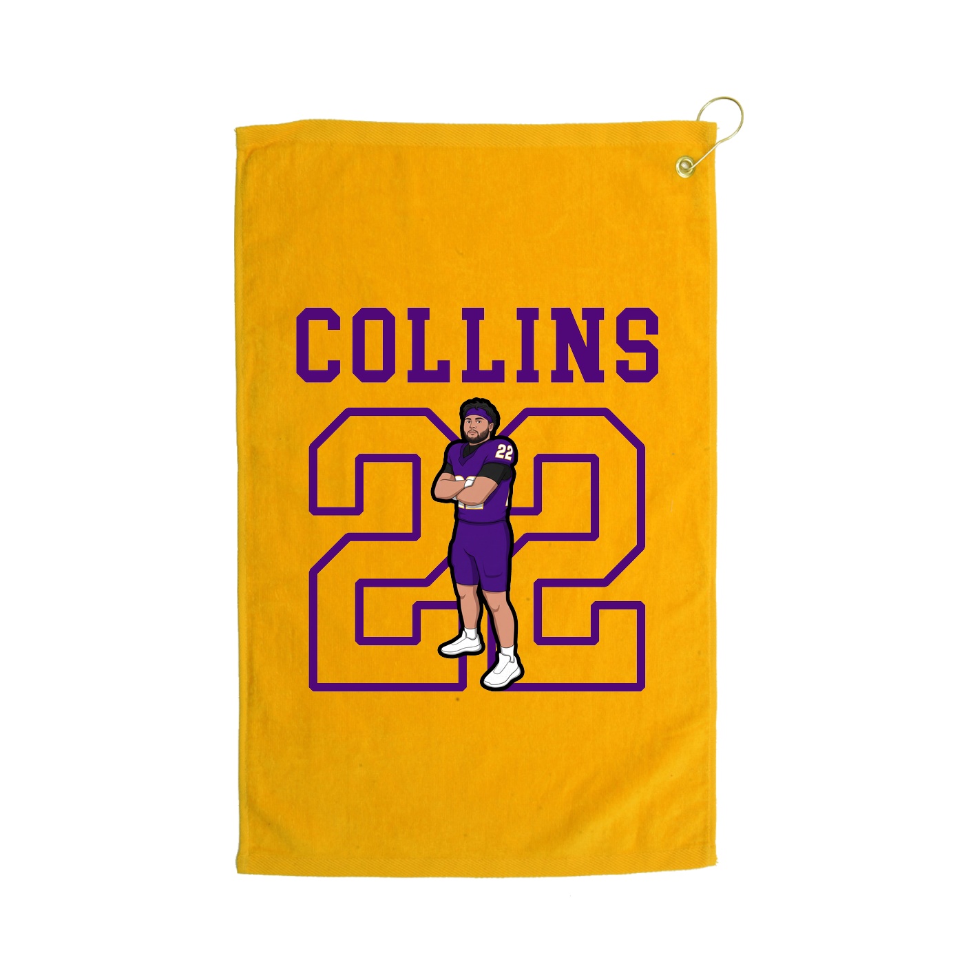 Golf Towel — Shirsey in Gold