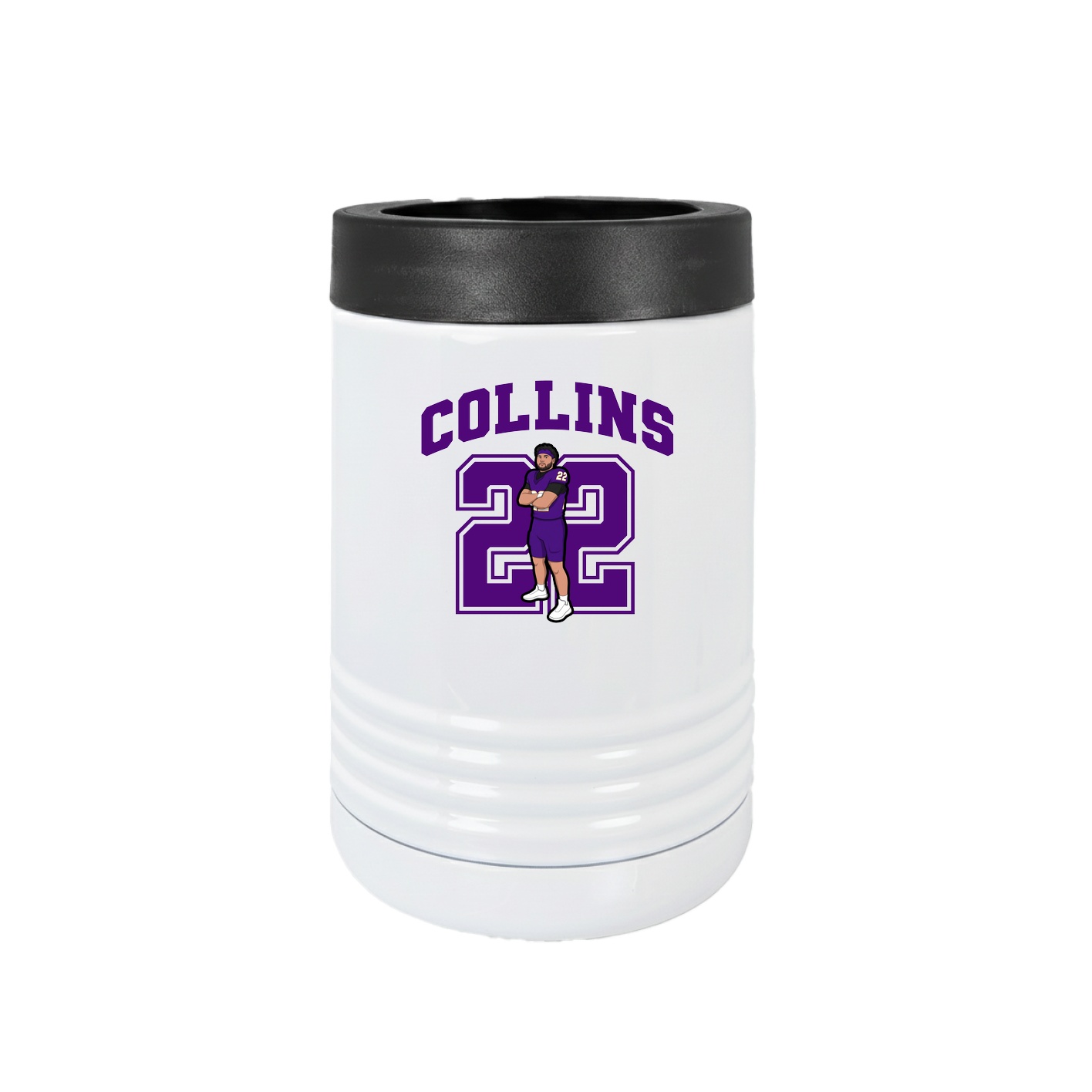 Beverage Holder — Number in White