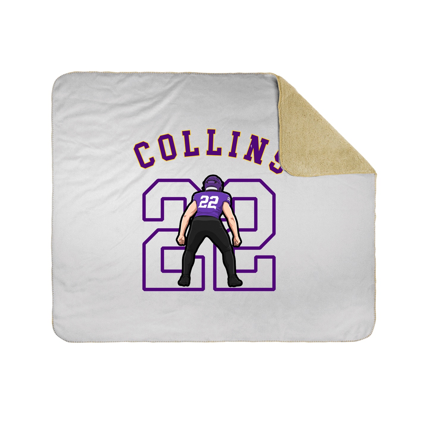Throw Blanket — Shirsey Arch in White