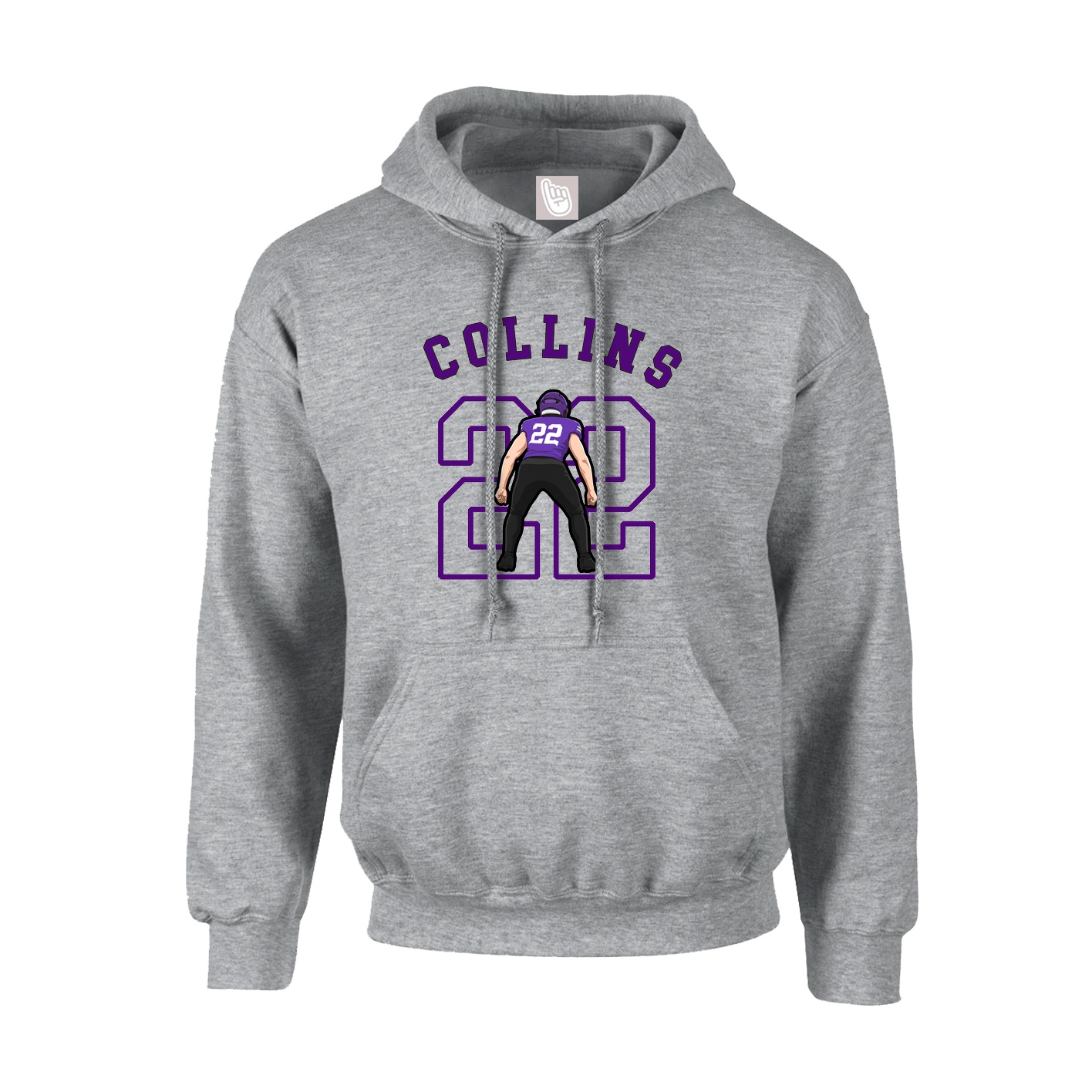 Hoodie — Shirsey Arch in Grey