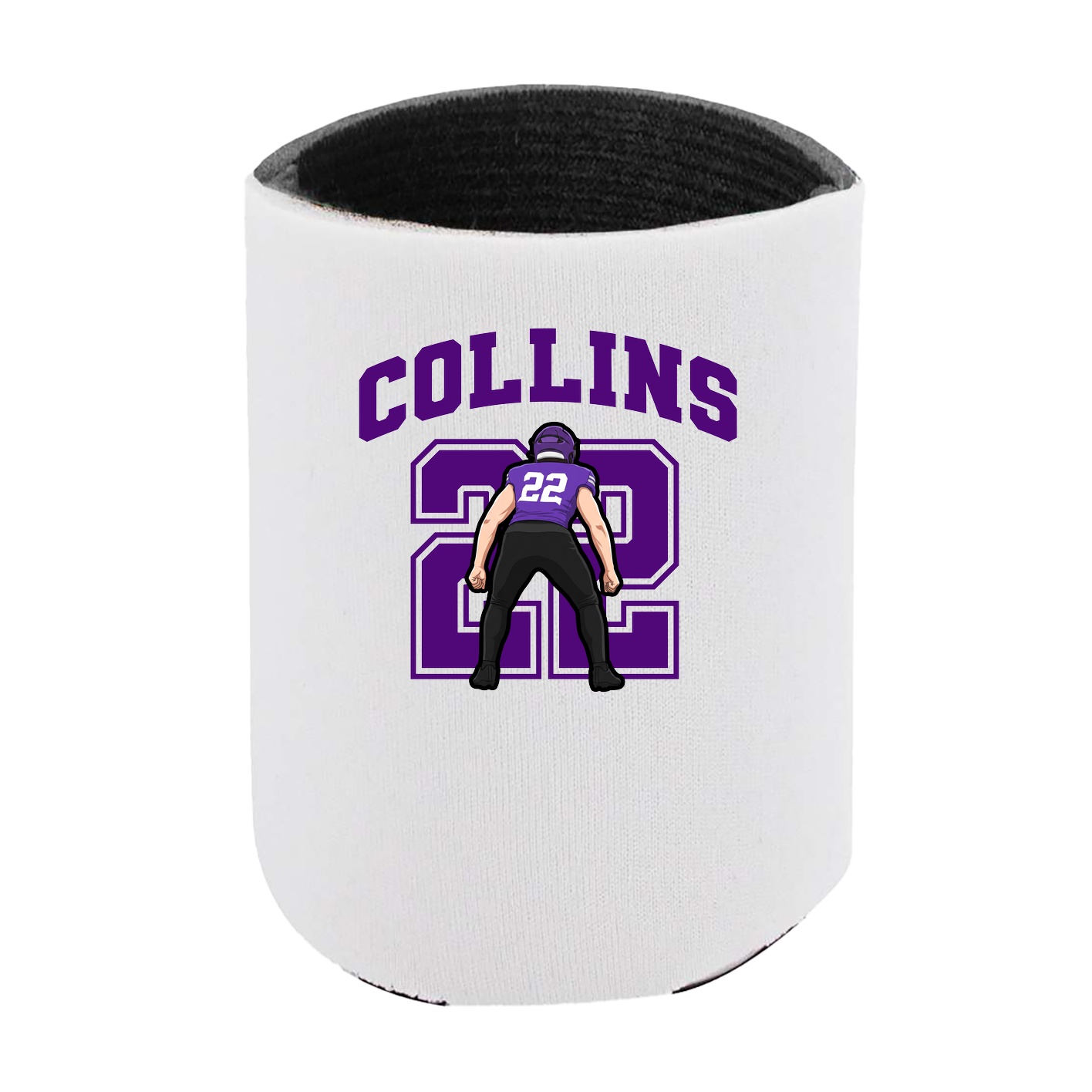 Can Holder — Number in White