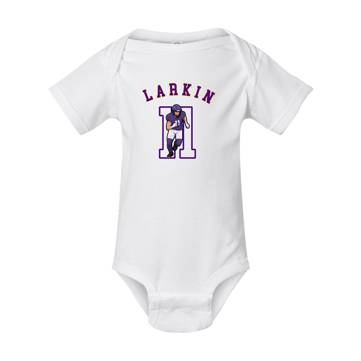 Baby Onesie — Shirsey Arch in White