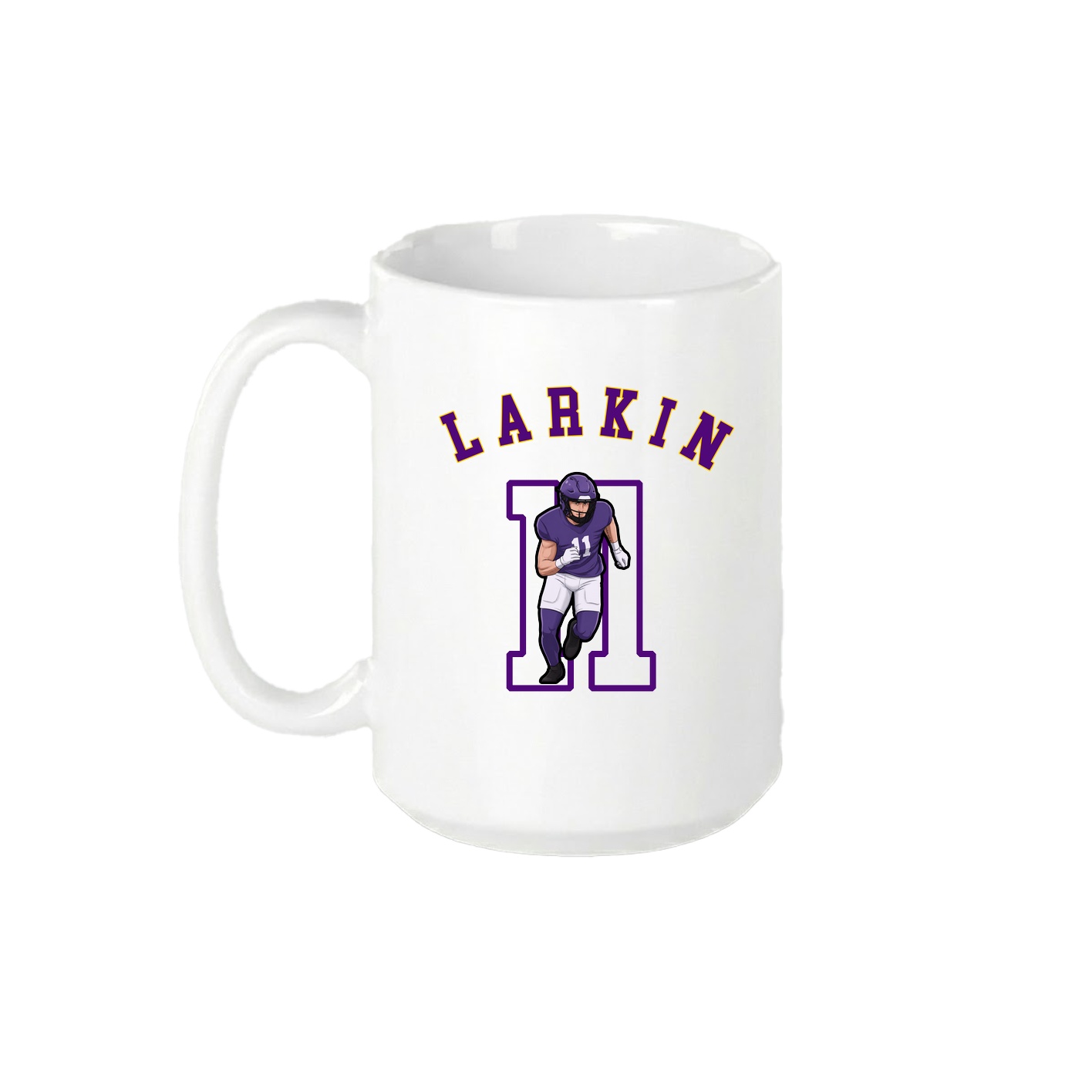 15oz Coffee Mug — Shirsey Arch in White