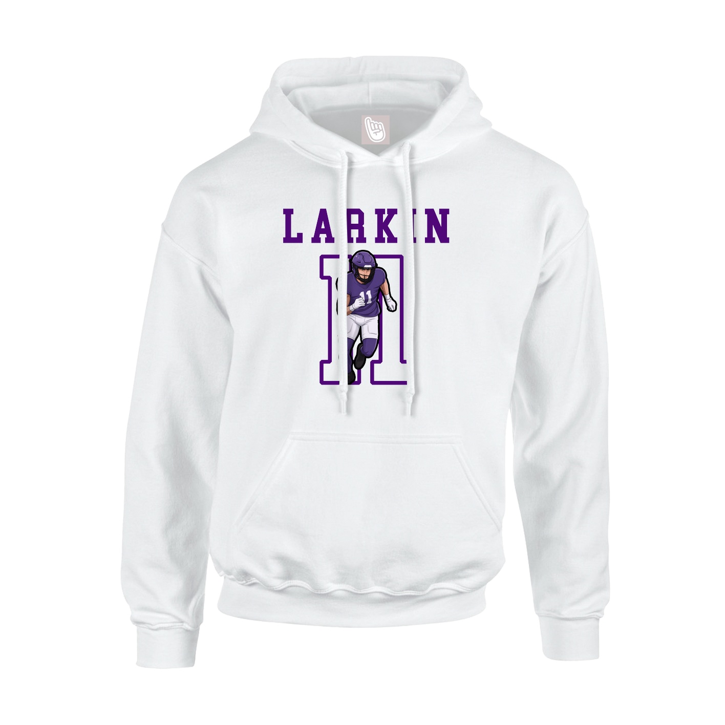 Youth Hoodie — Shirsey in White