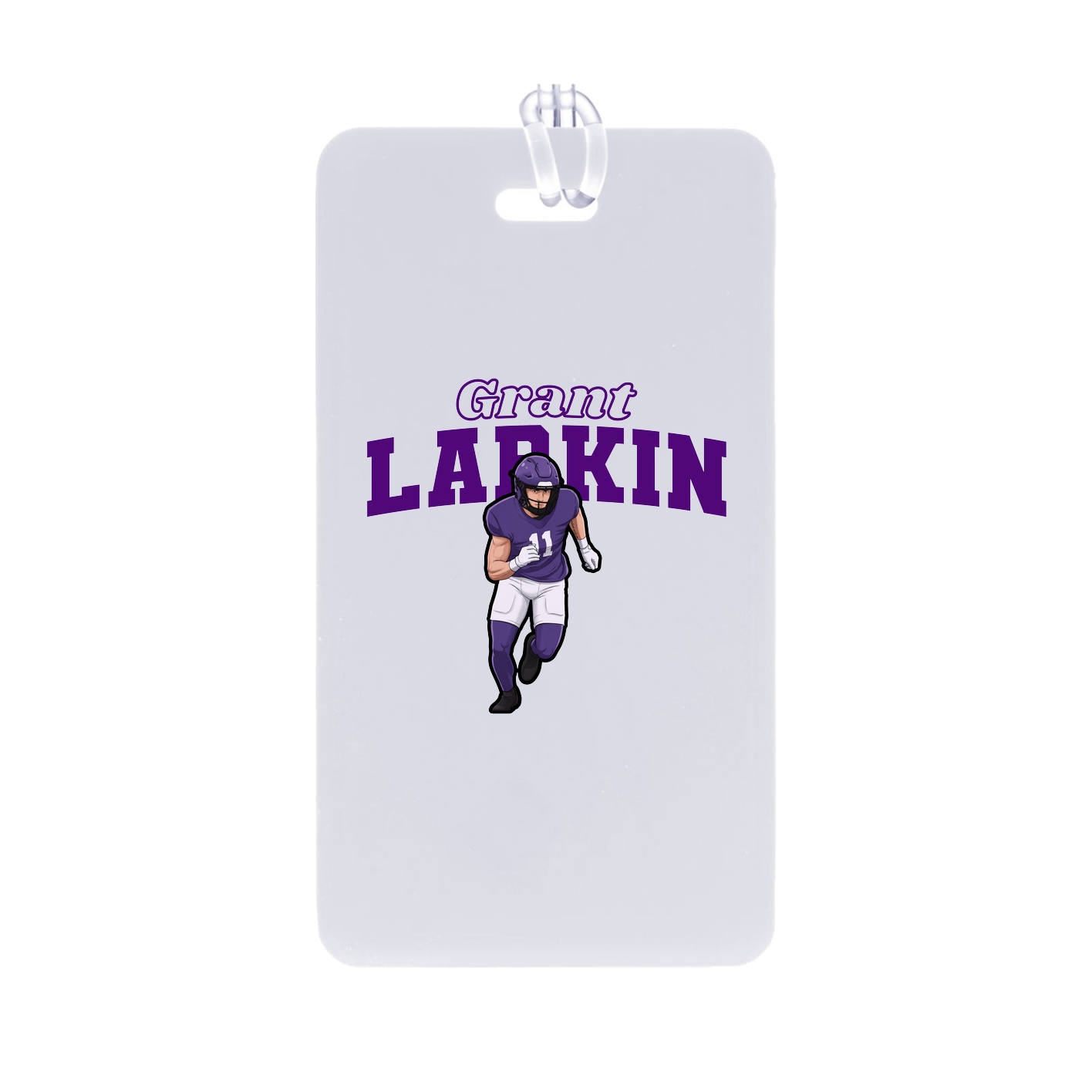 Bag Tag — Name Arch in Classic