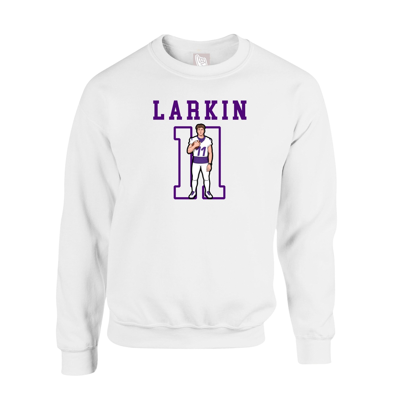 Fleece Crew — Shirsey in White