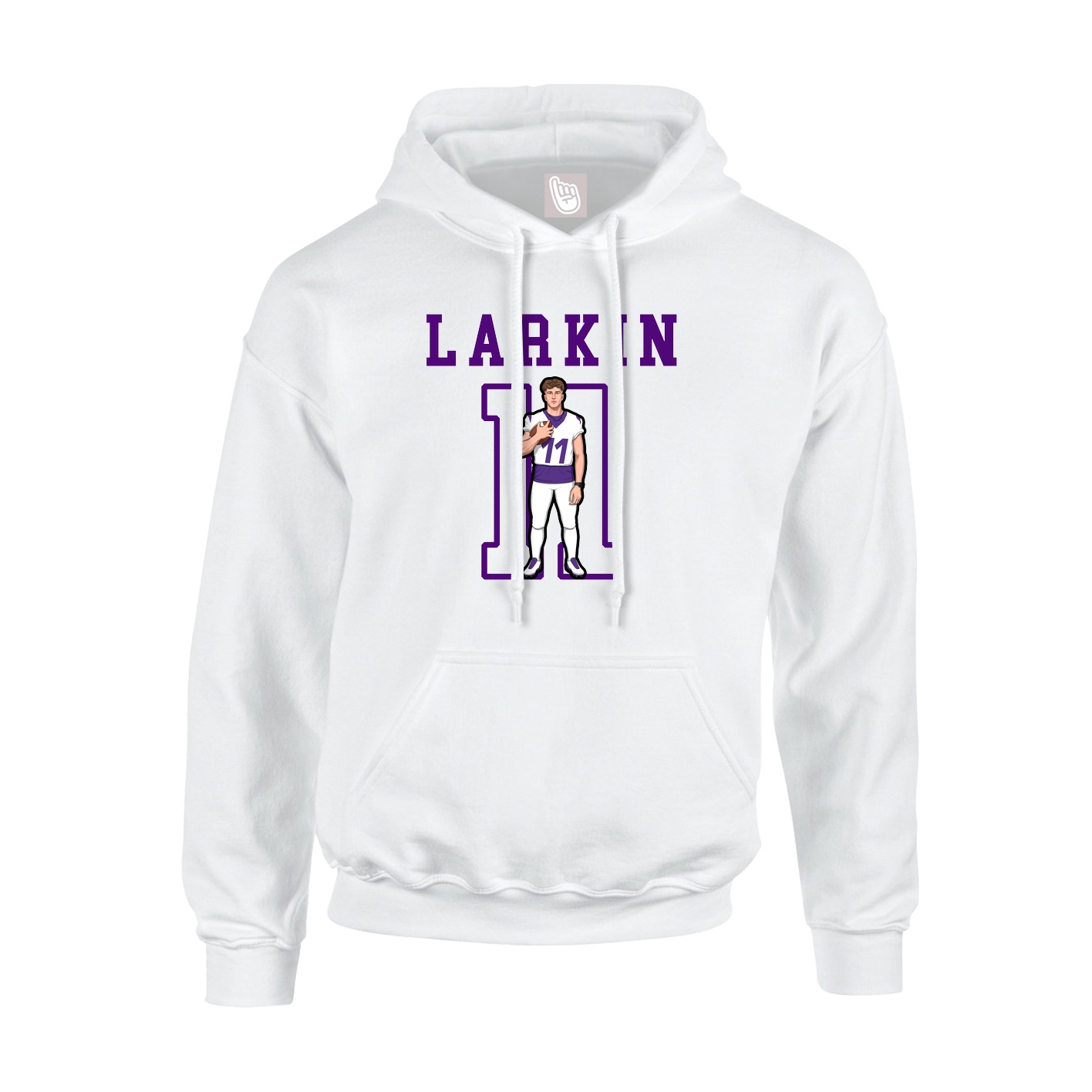 Youth Hoodie — Shirsey in White