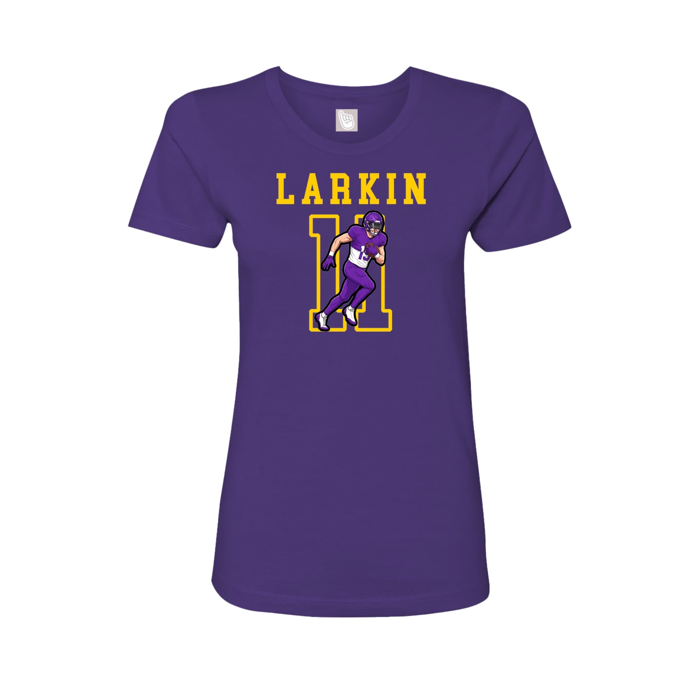 Fitted Women's Tee — Shirsey in Purple