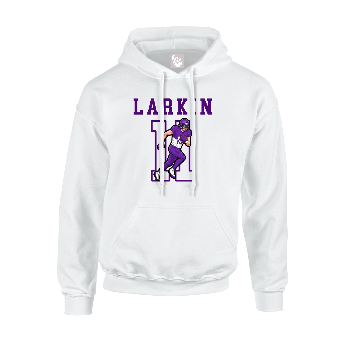Hoodie — Shirsey in White