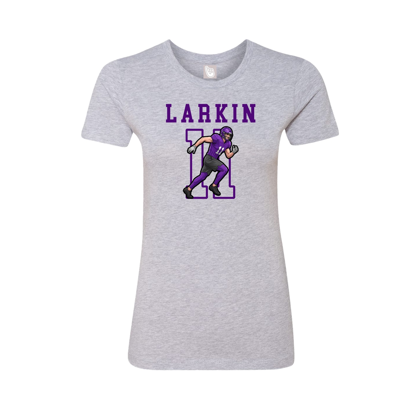 Fitted Women's Tee — Shirsey in Grey