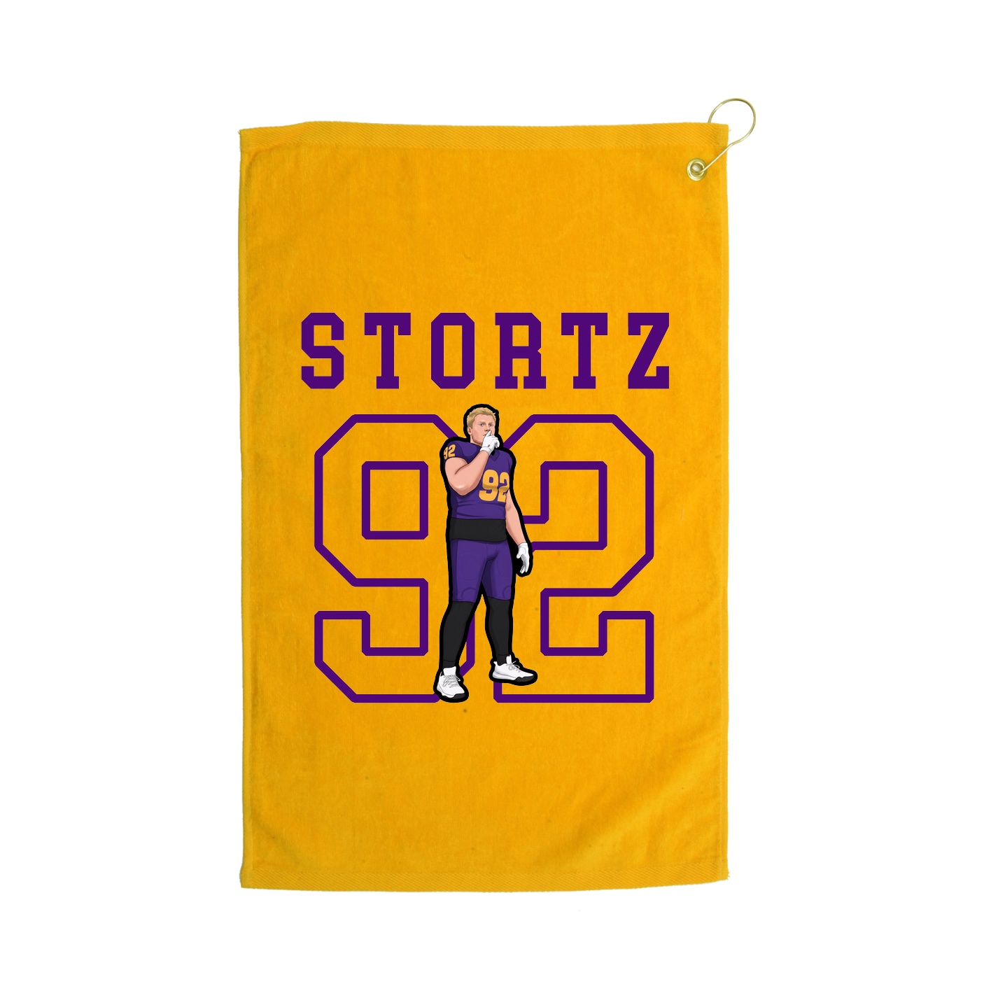 Golf Towel — Shirsey in Gold