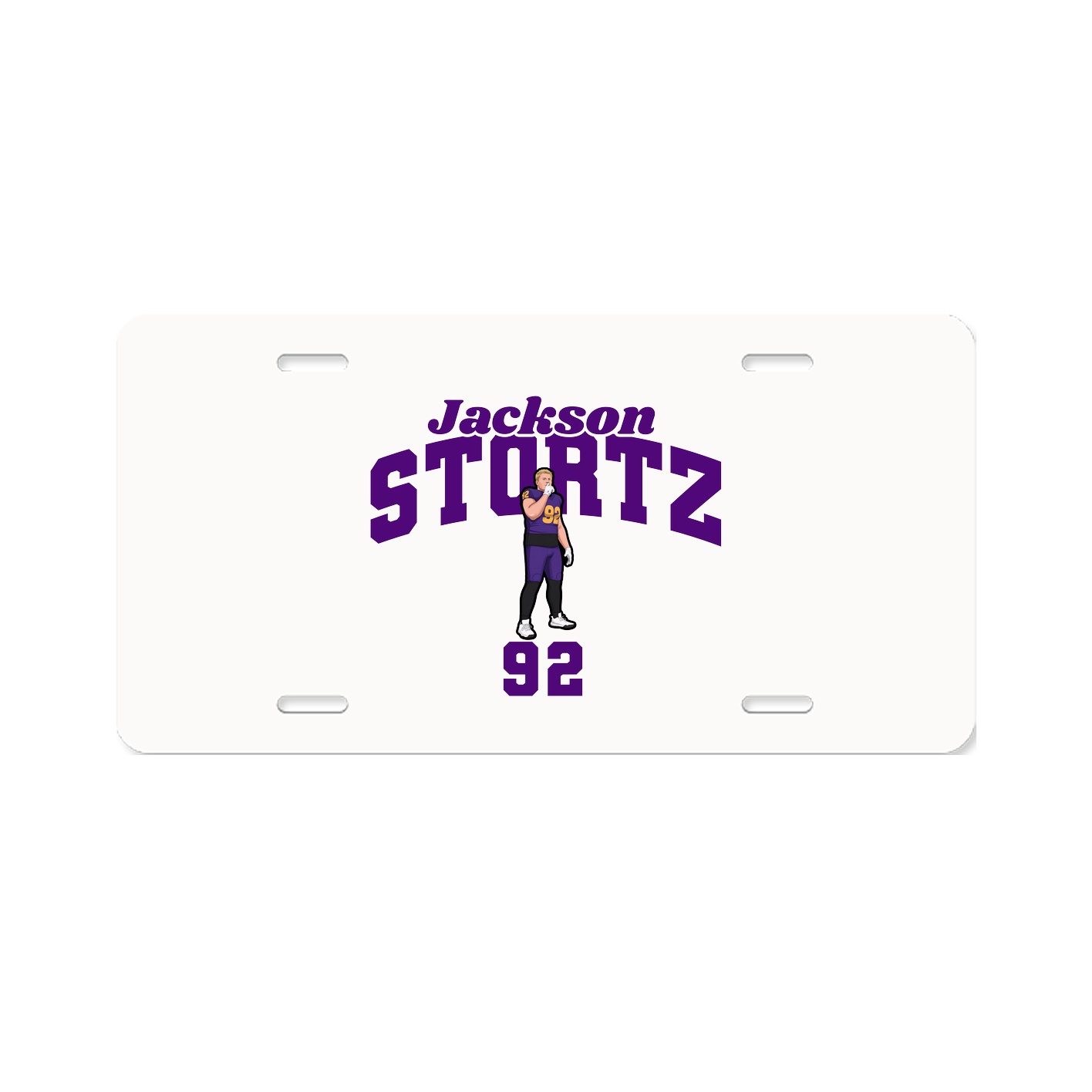 License Plate — Signature Arch in Classic