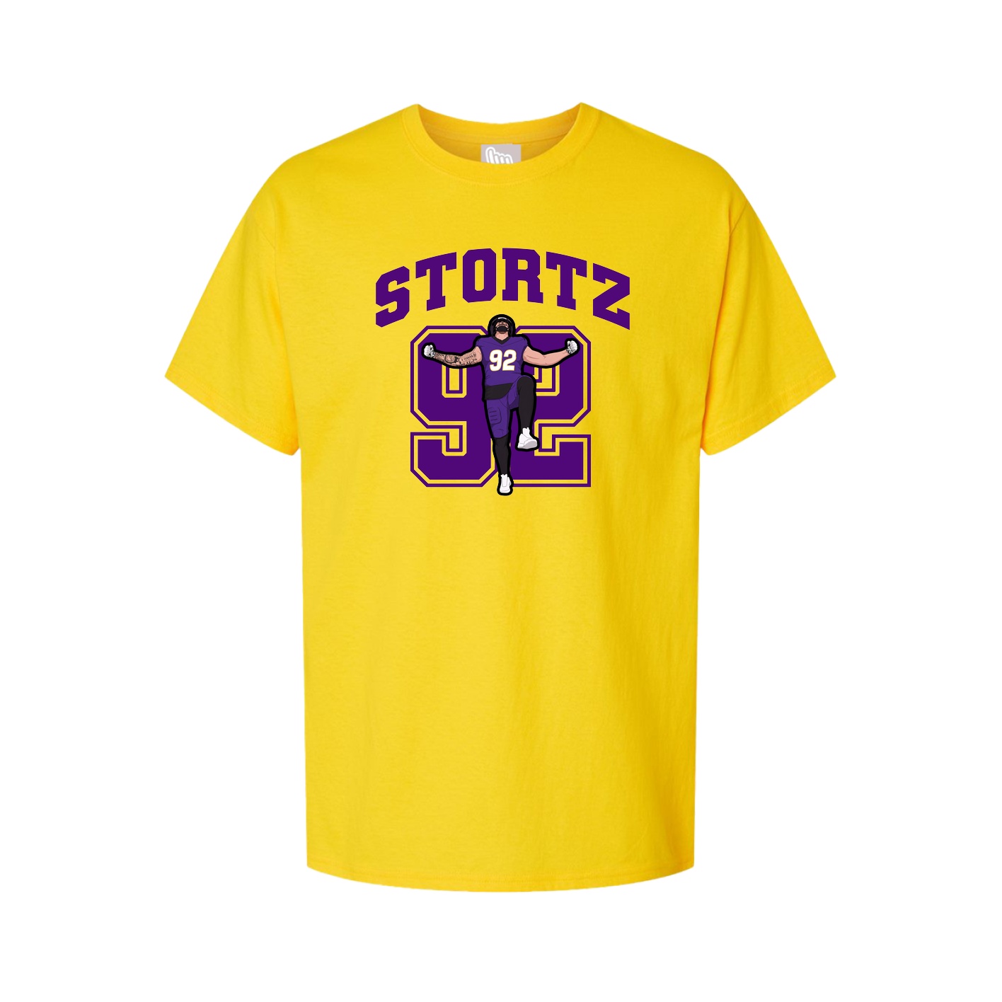 Tee — Number in Gold