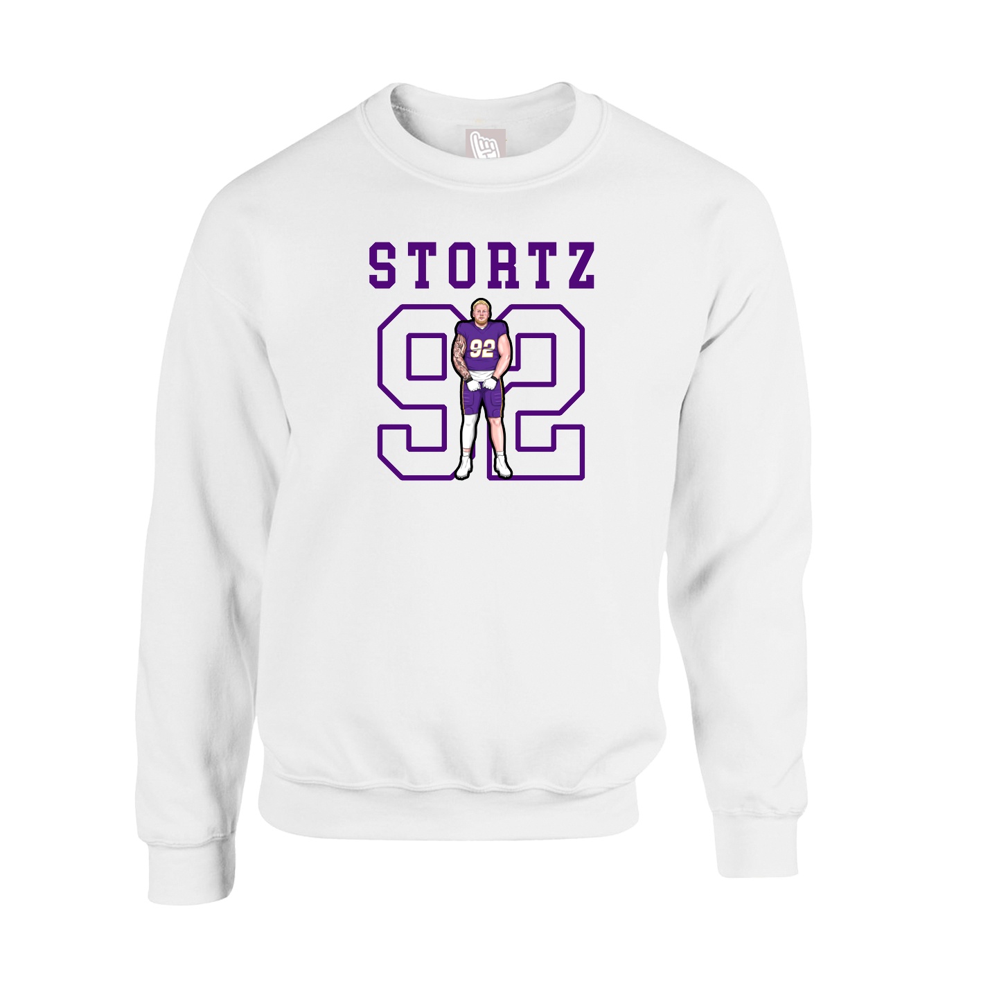 Fleece Crew — Shirsey in White