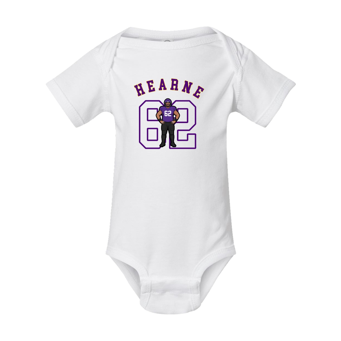 Baby Onesie — Shirsey Arch in White