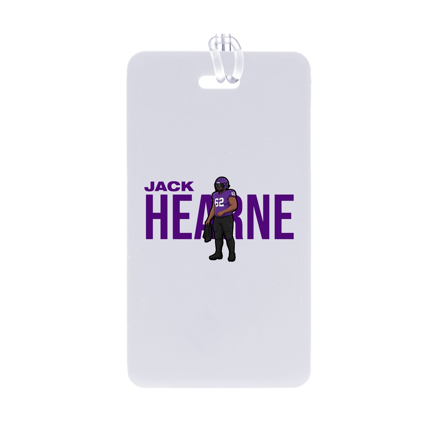 Bag Tag — Player Name in Classic