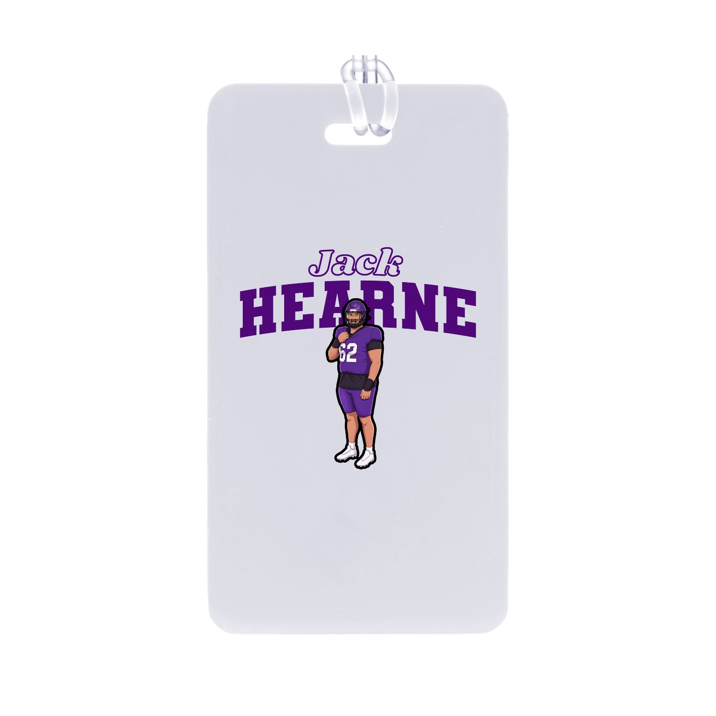 Bag Tag — Name Arch in Classic