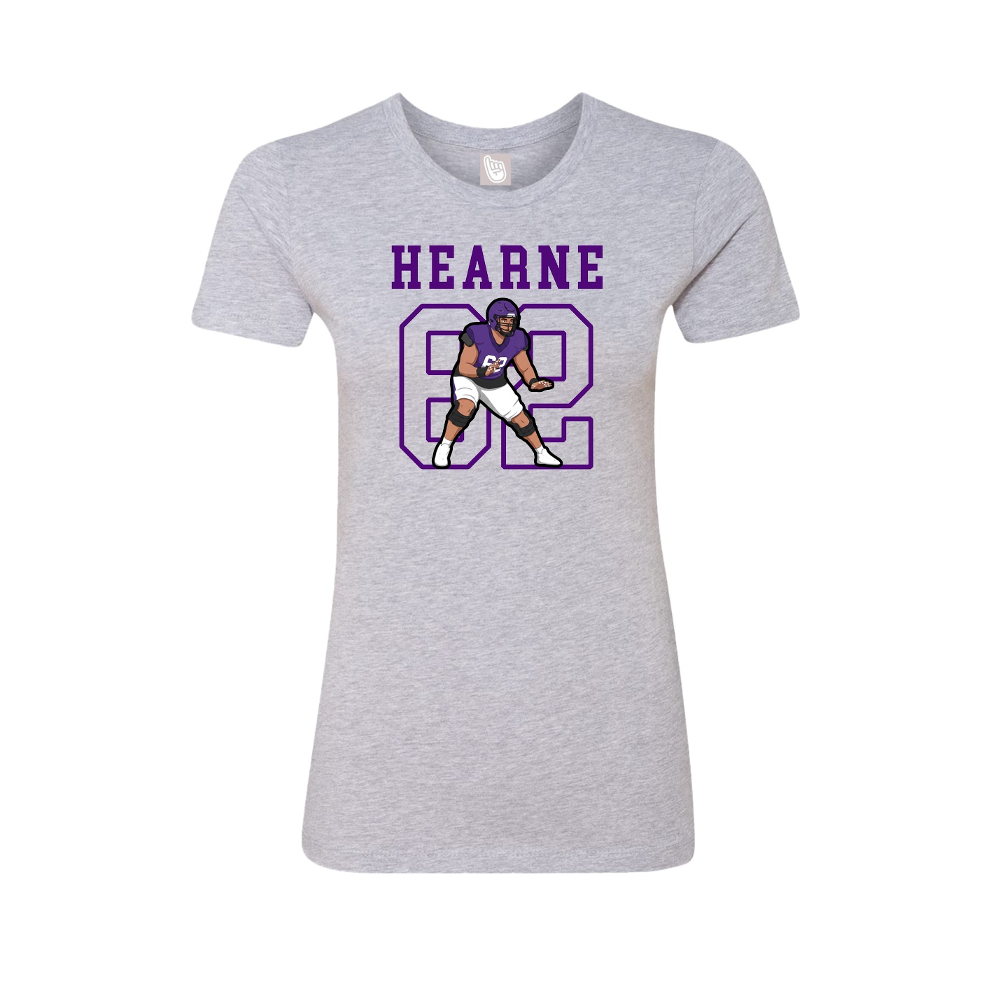Fitted Women's Tee — Shirsey in Grey