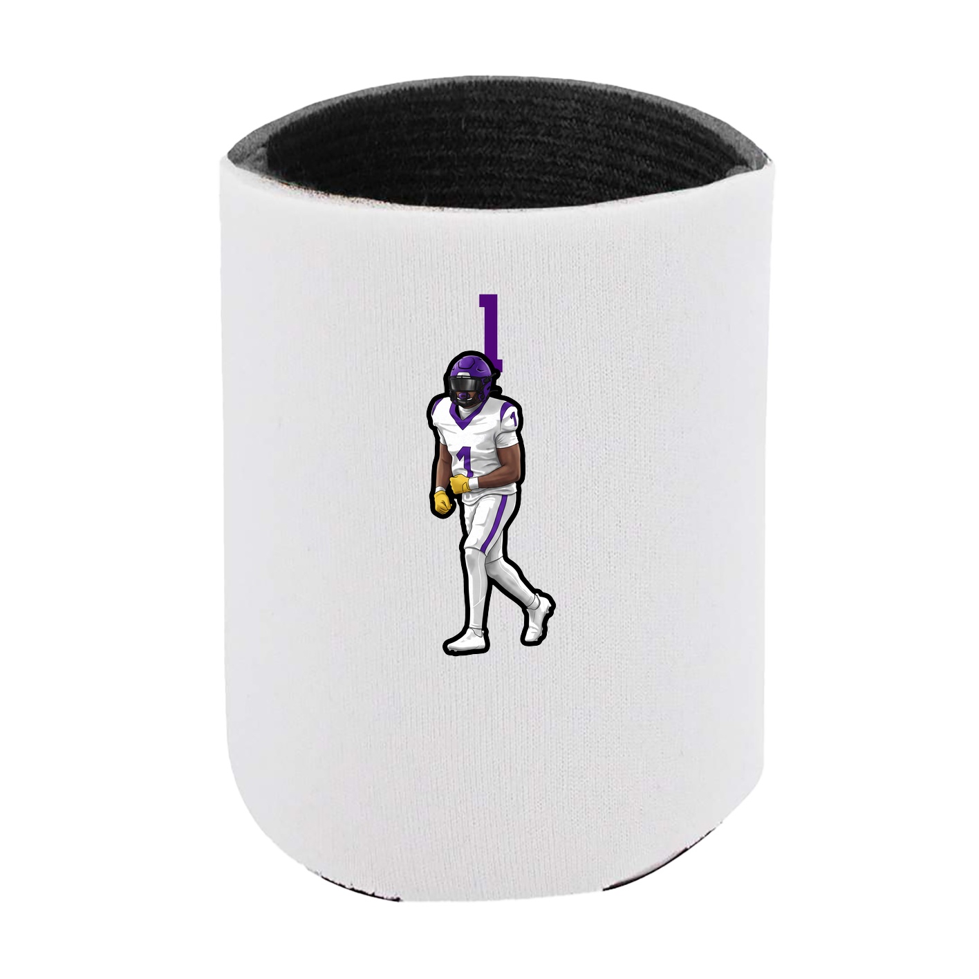 Can Holder — Number Top in White