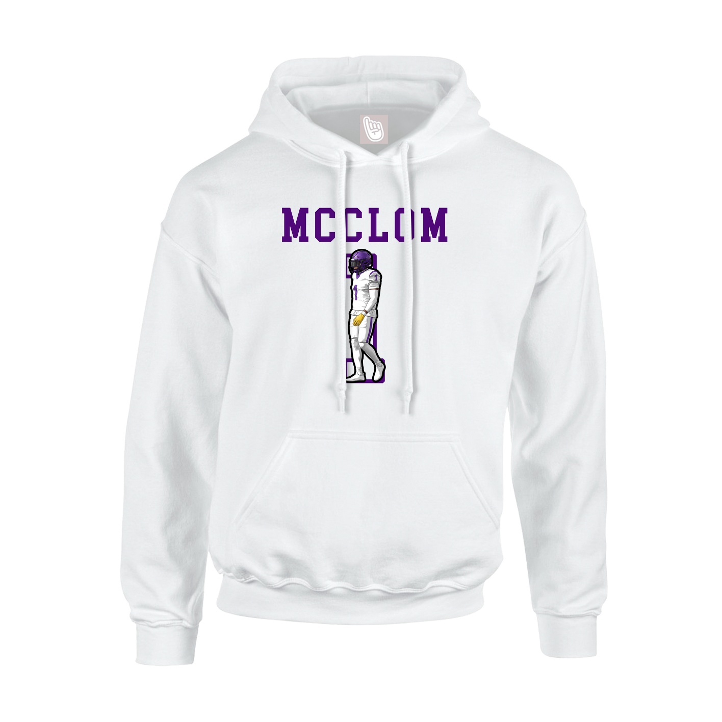 Youth Hoodie — Shirsey in White