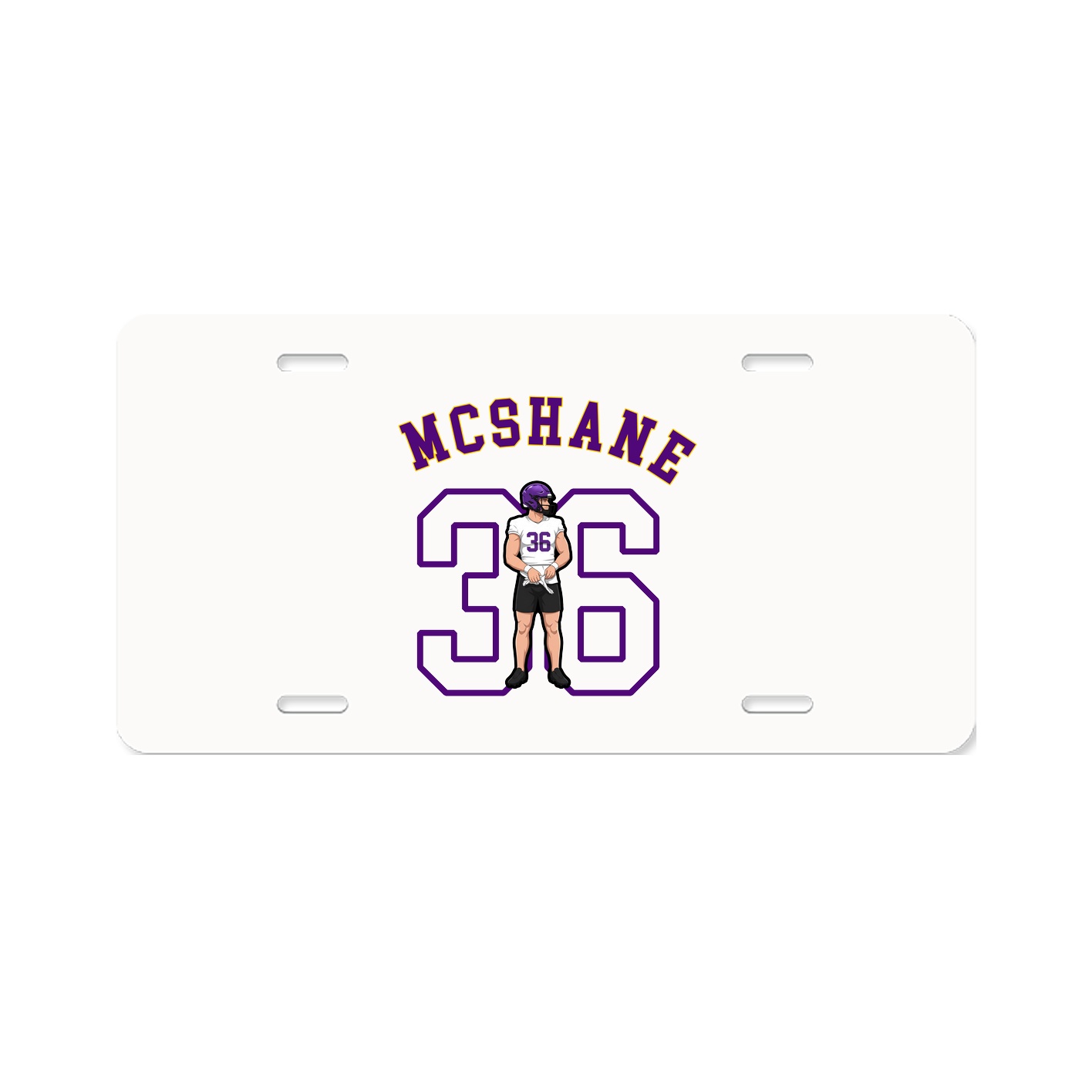License Plate — Shirsey Arch in Classic