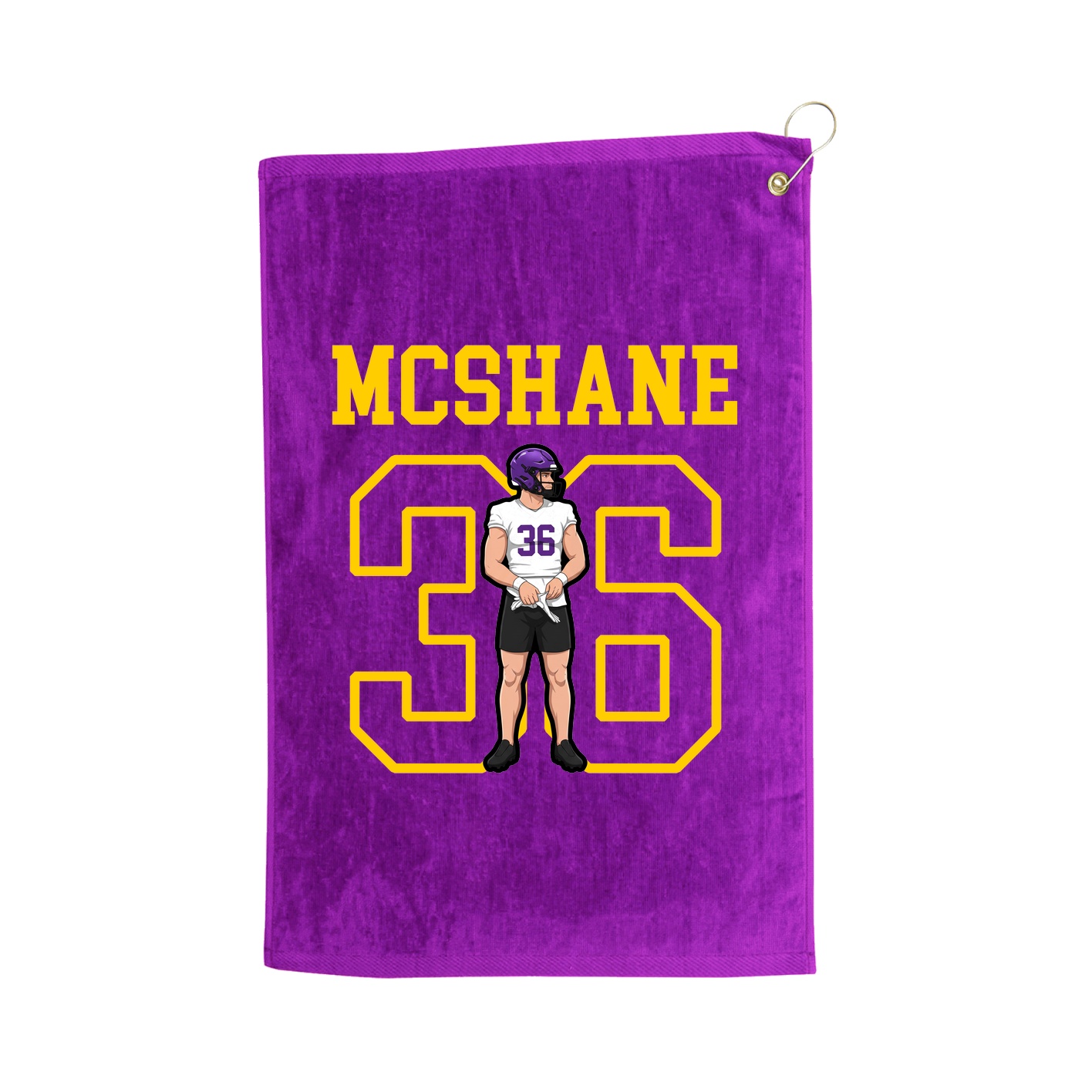Golf Towel — Shirsey in Purple