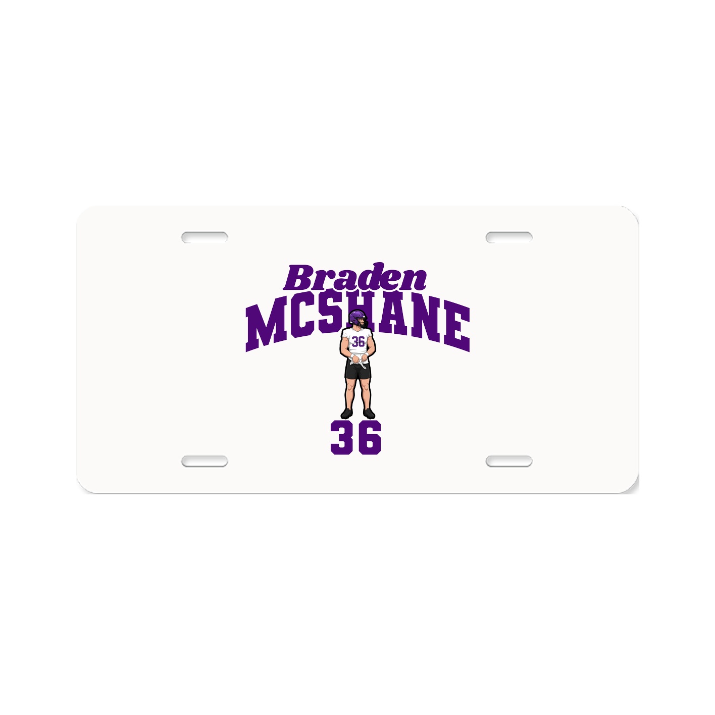 License Plate — Signature Arch in Classic