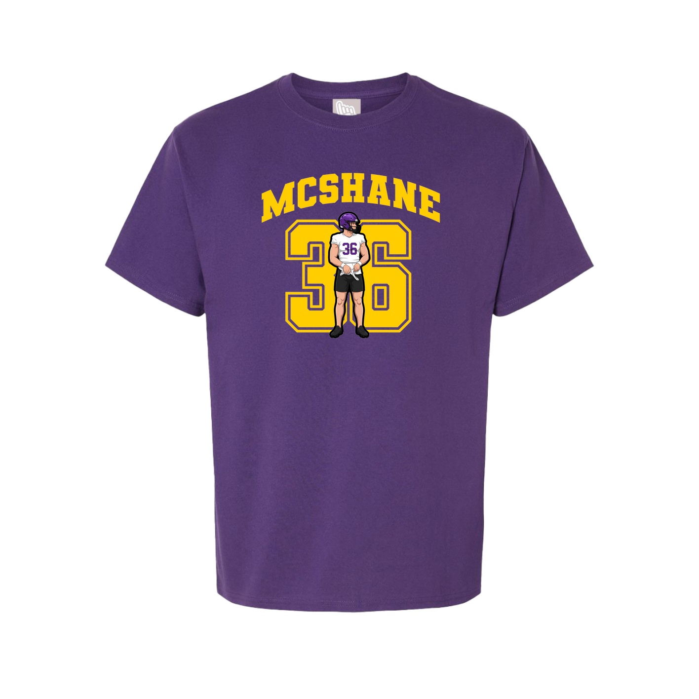 Tee — Number in Purple