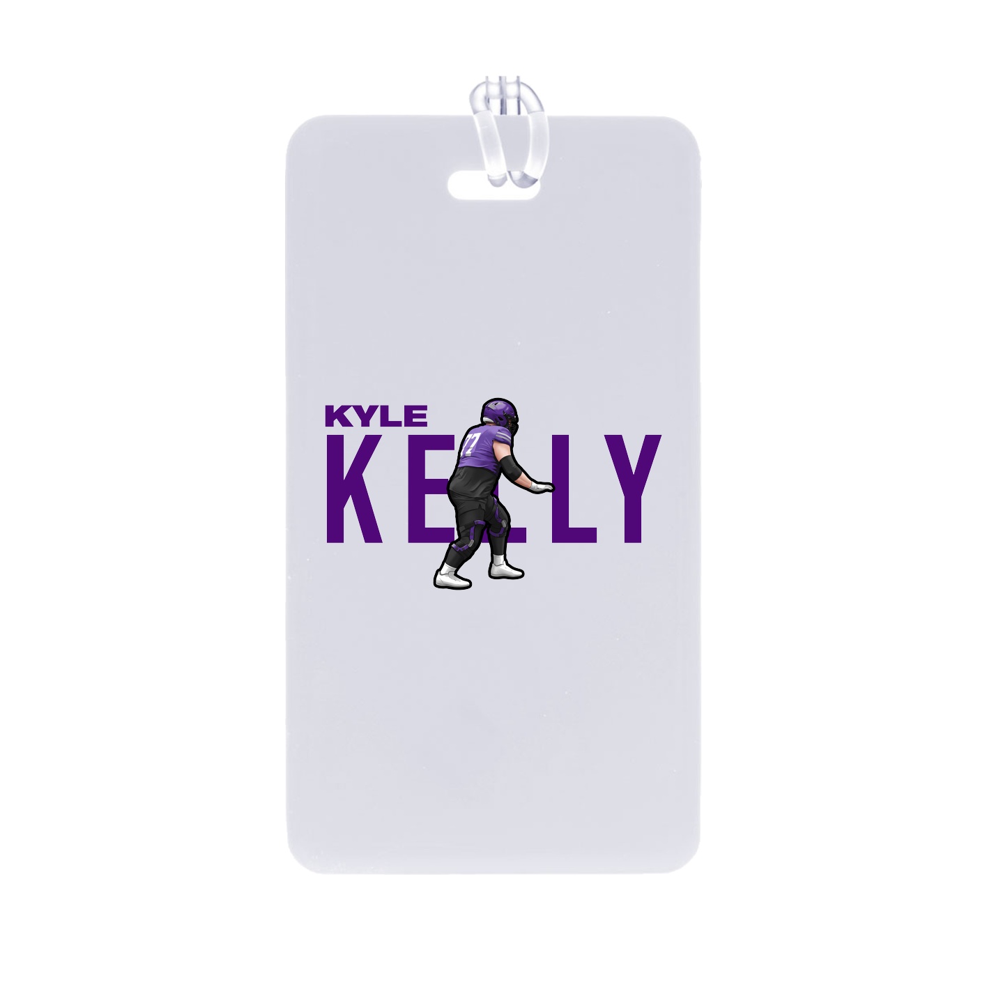 Bag Tag — Player Name in Classic