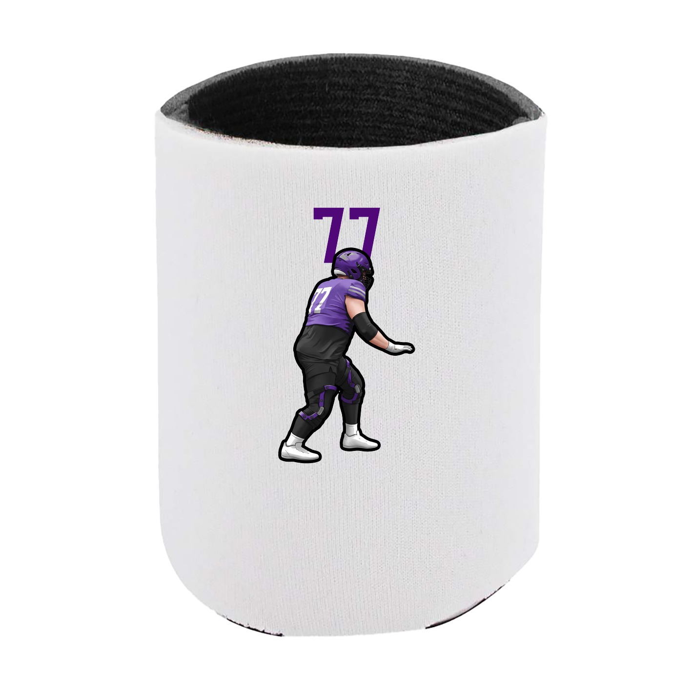 Can Holder — Number Top in White