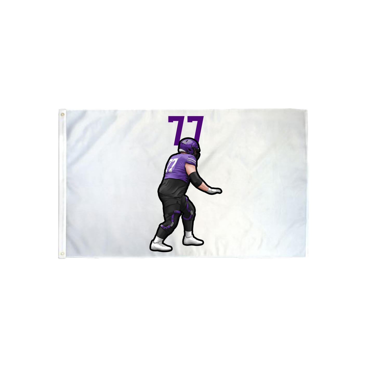 3x5 Flag — Number Top in Classic