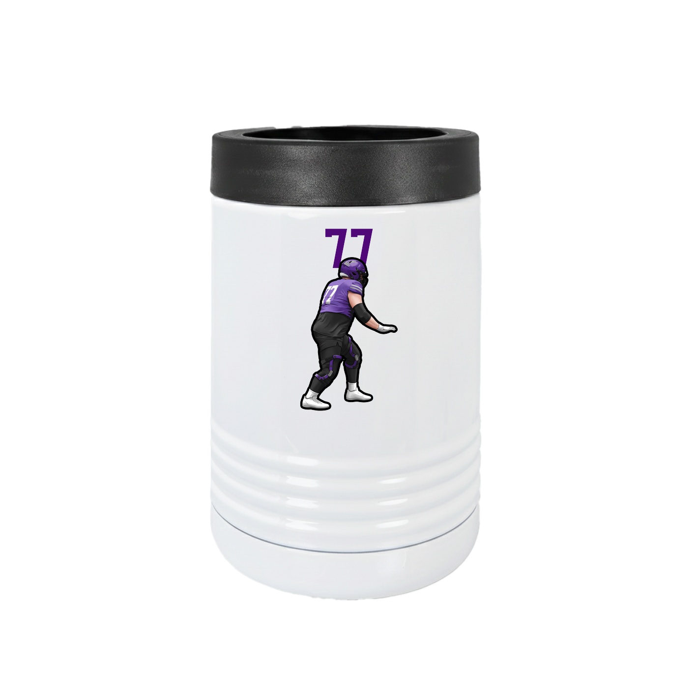 Beverage Holder — Number Top in White
