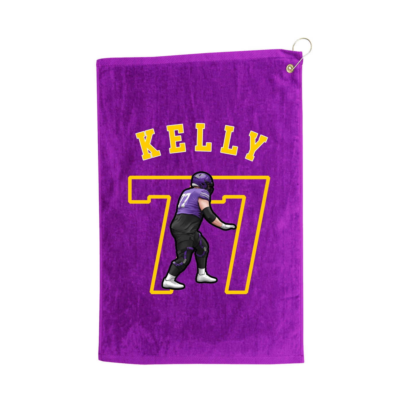 Golf Towel — Shirsey Arch in Purple