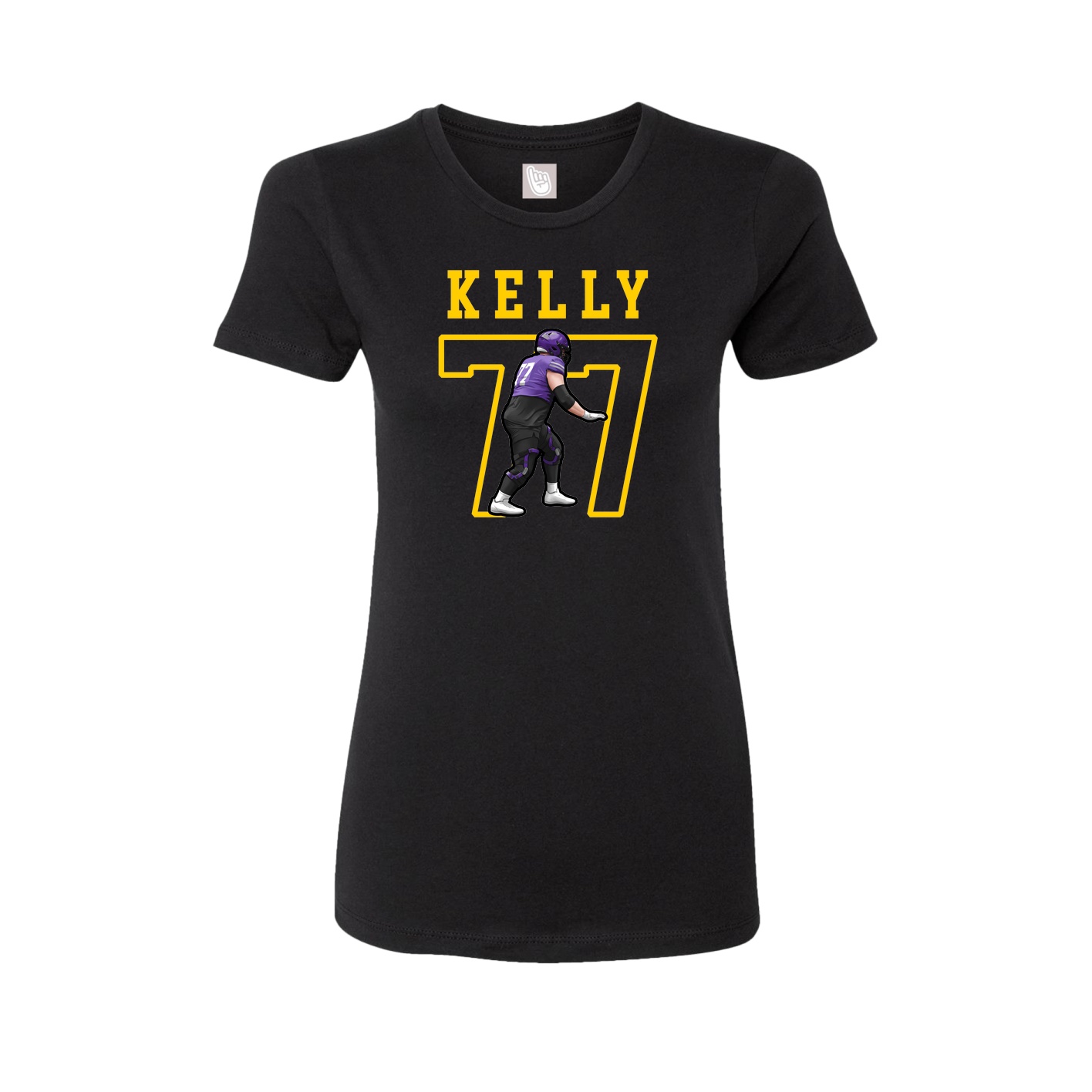 Fitted Women's Tee — Shirsey in Black