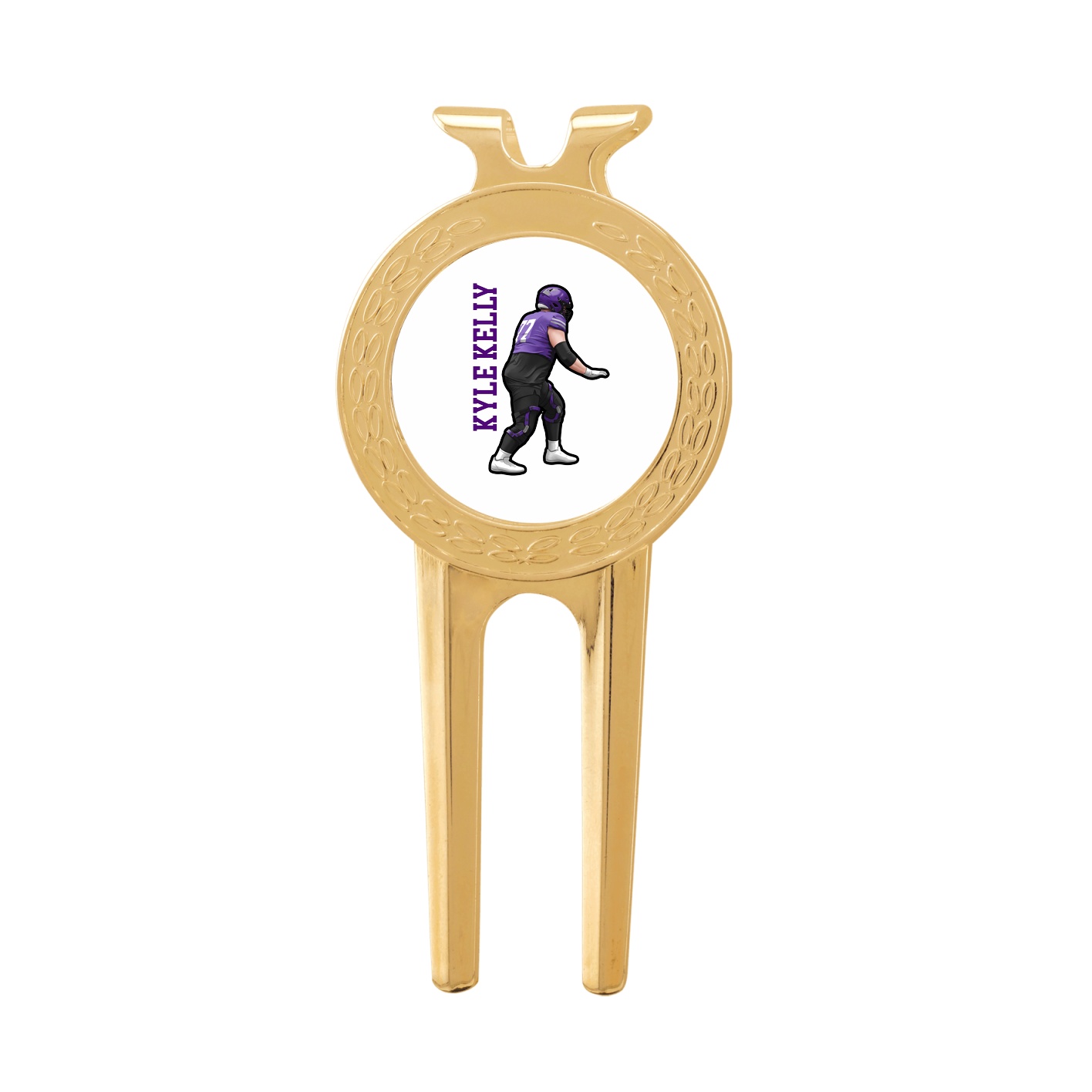 Divot Tool with Ball Marker — Name Vertical in Classic