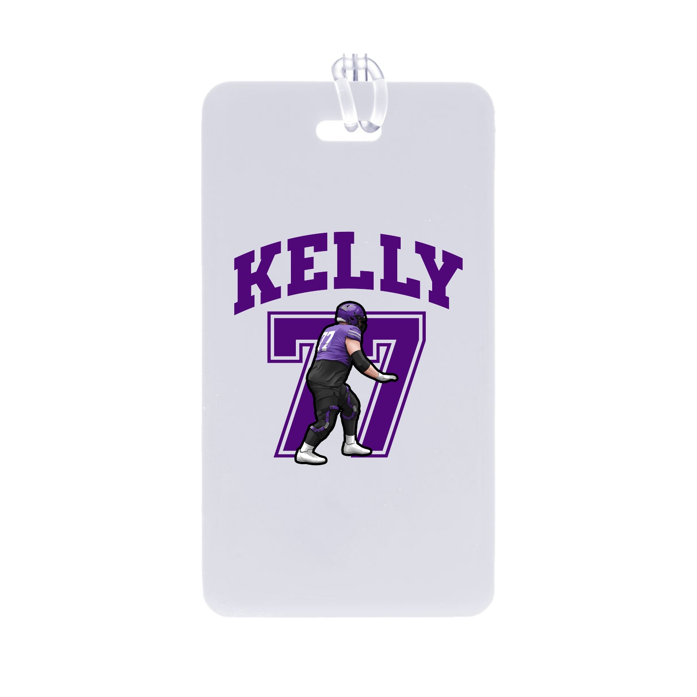 Bag Tag — Number in Classic