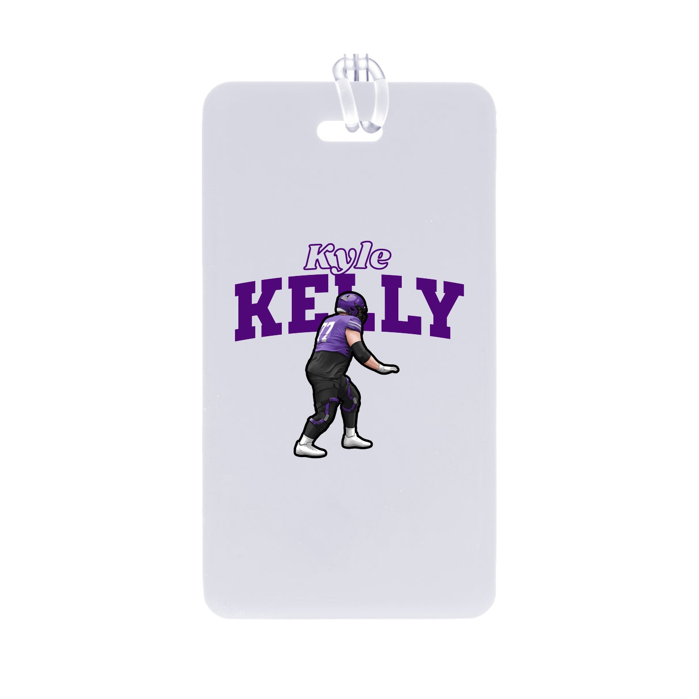 Bag Tag — Name Arch in Classic