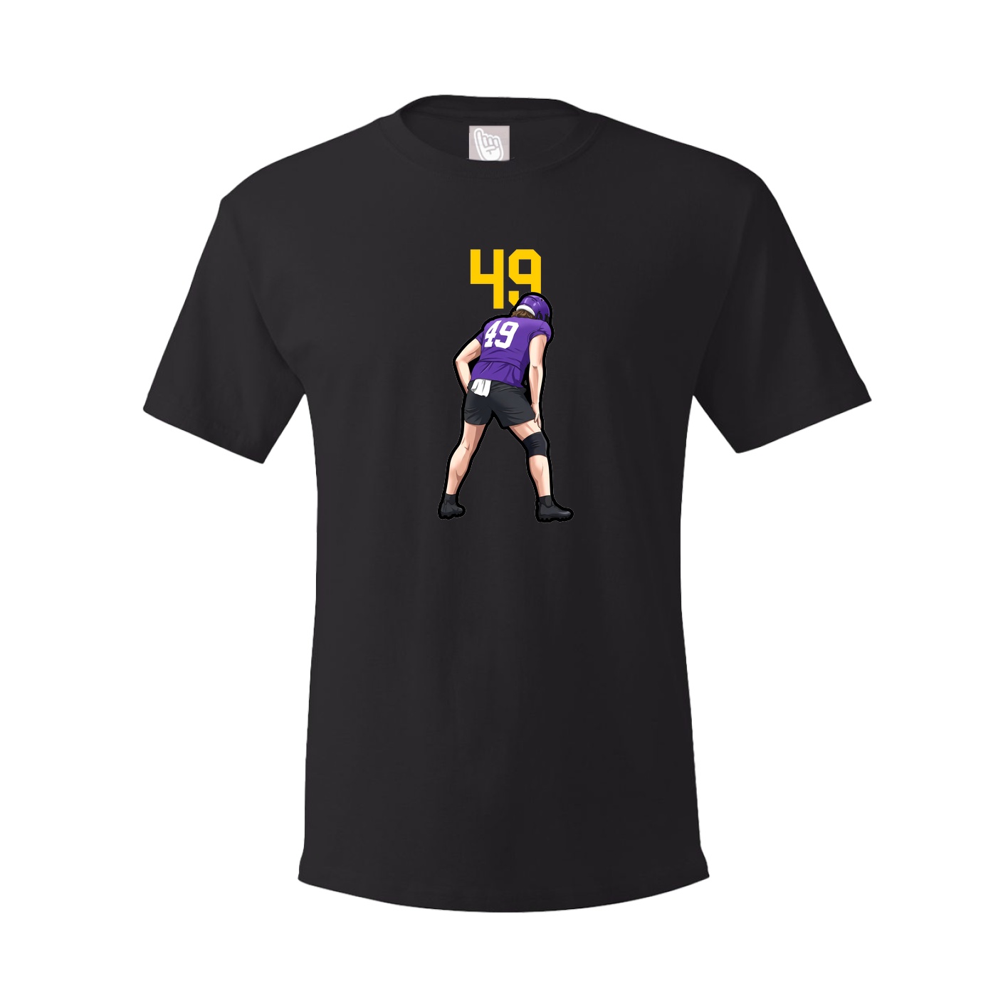 Tee — Number Top in Black