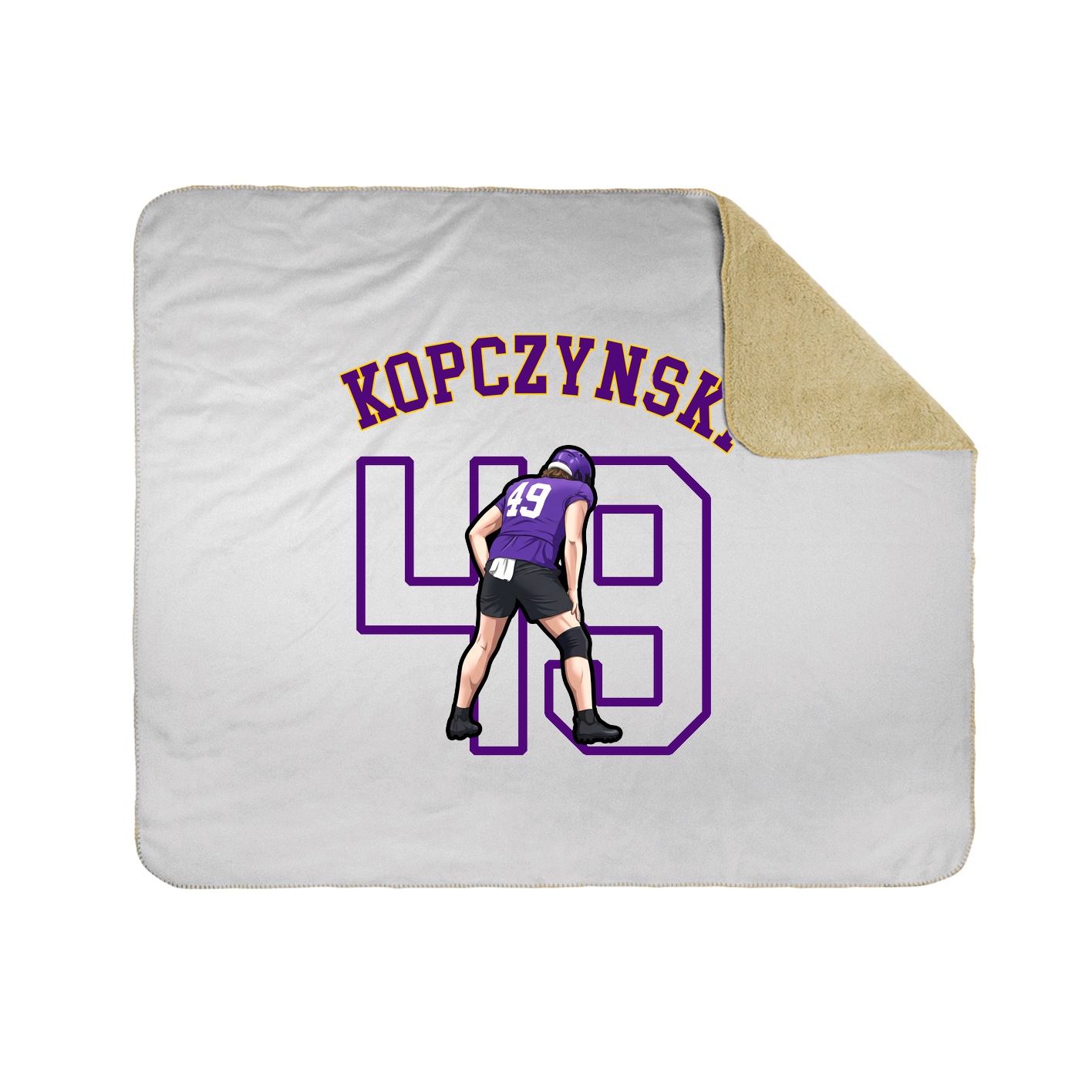 Throw Blanket — Shirsey Arch in White