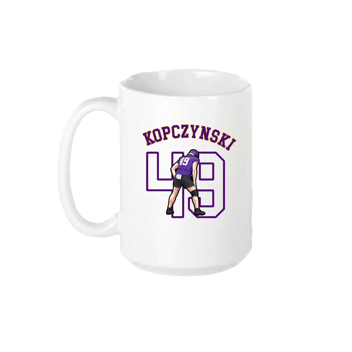 15oz Coffee Mug — Shirsey Arch in White