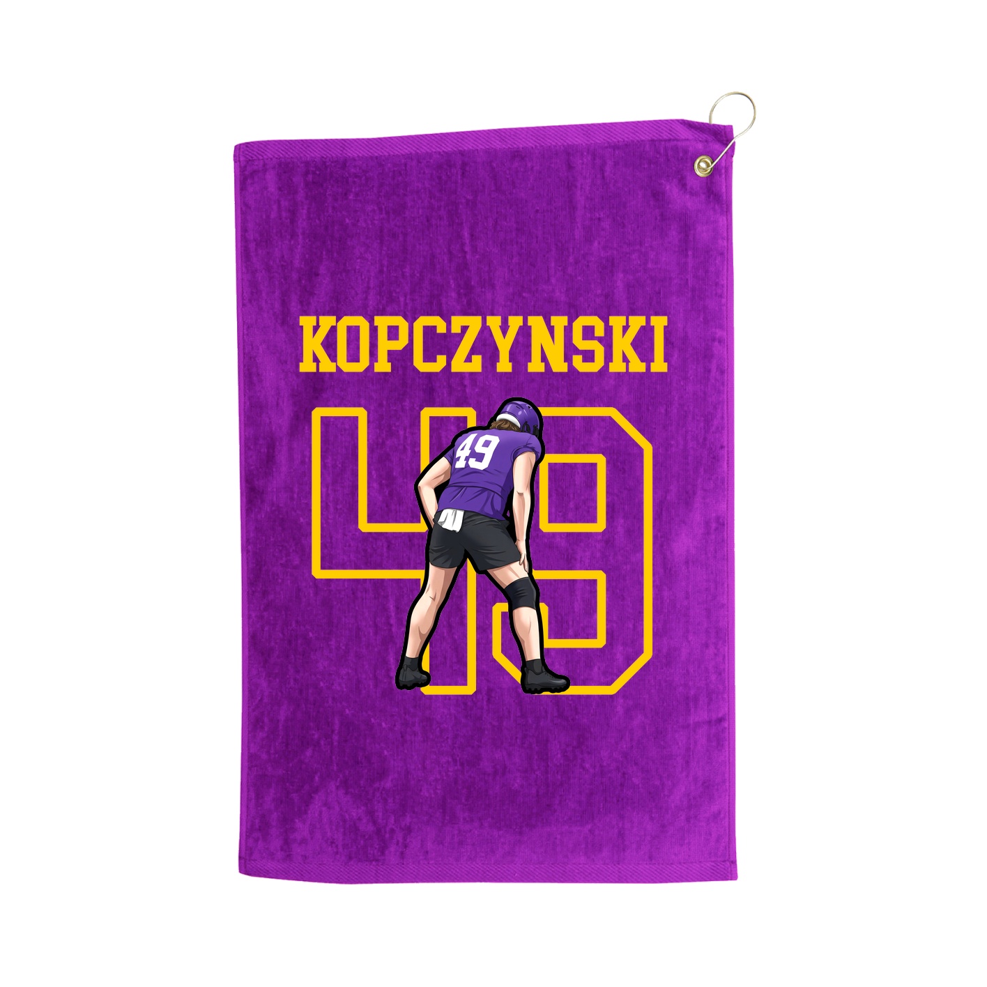 Golf Towel — Shirsey in Purple
