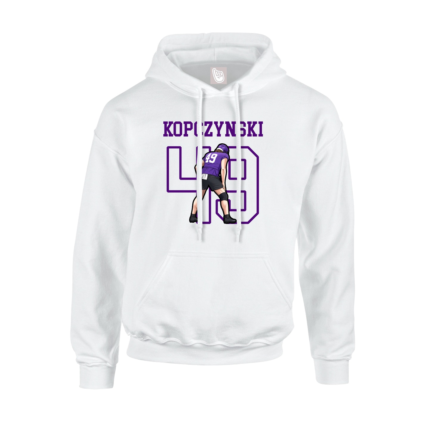 Youth Hoodie — Shirsey in White