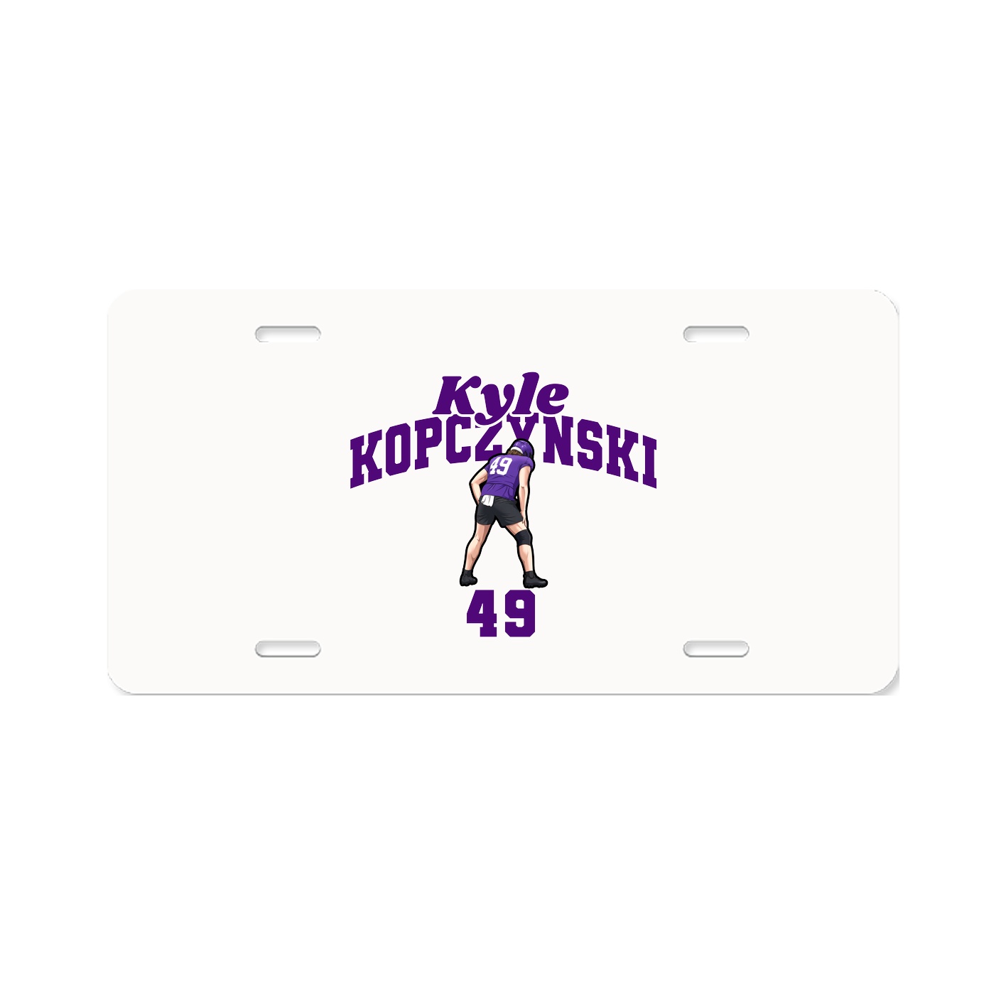 License Plate — Signature Arch in Classic