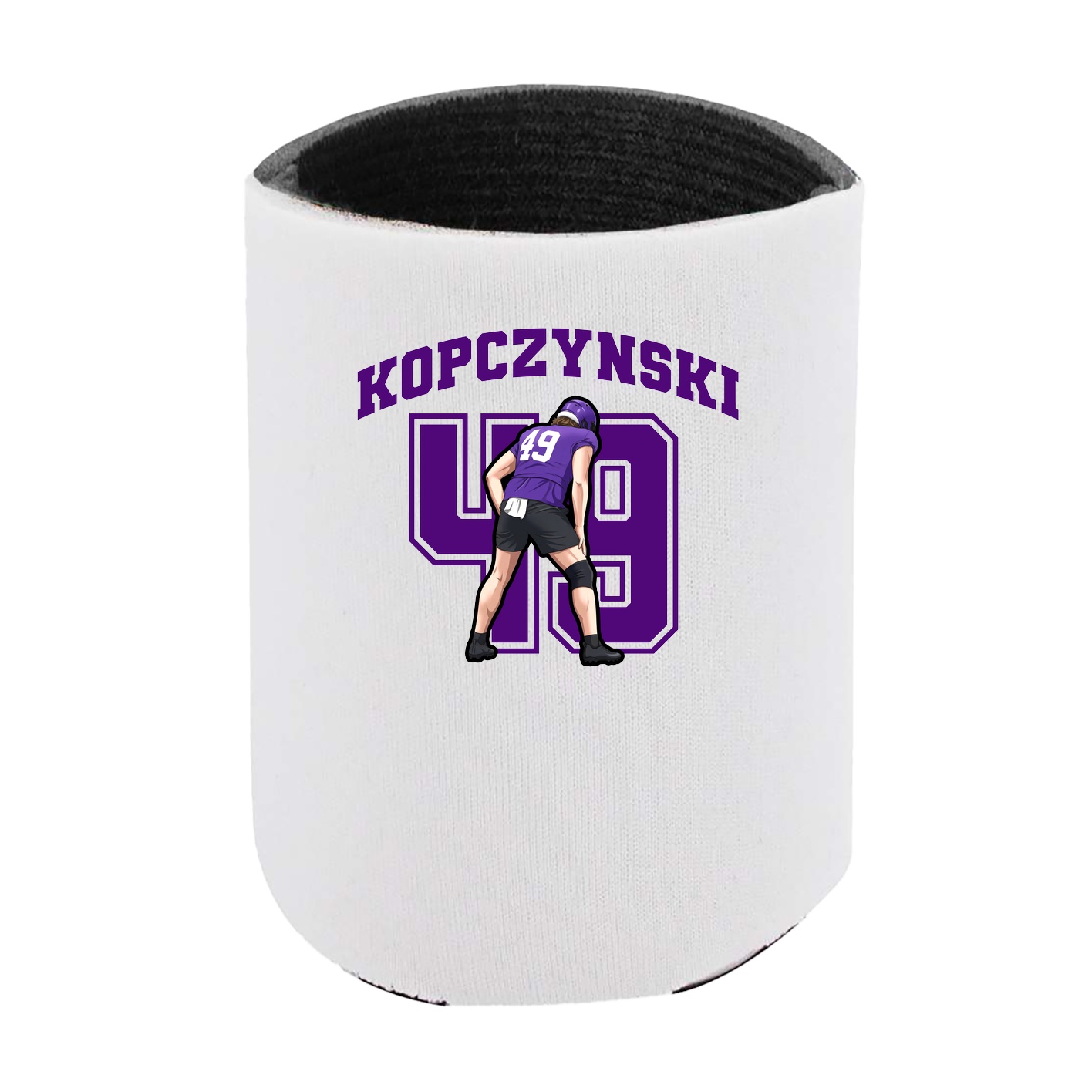 Can Holder — Number in White