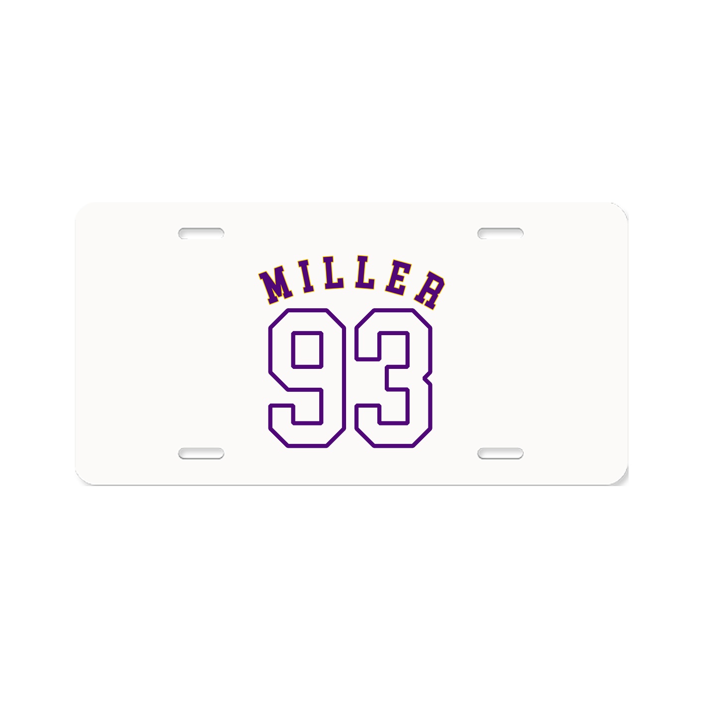 License Plate — Shirsey Arch in Classic