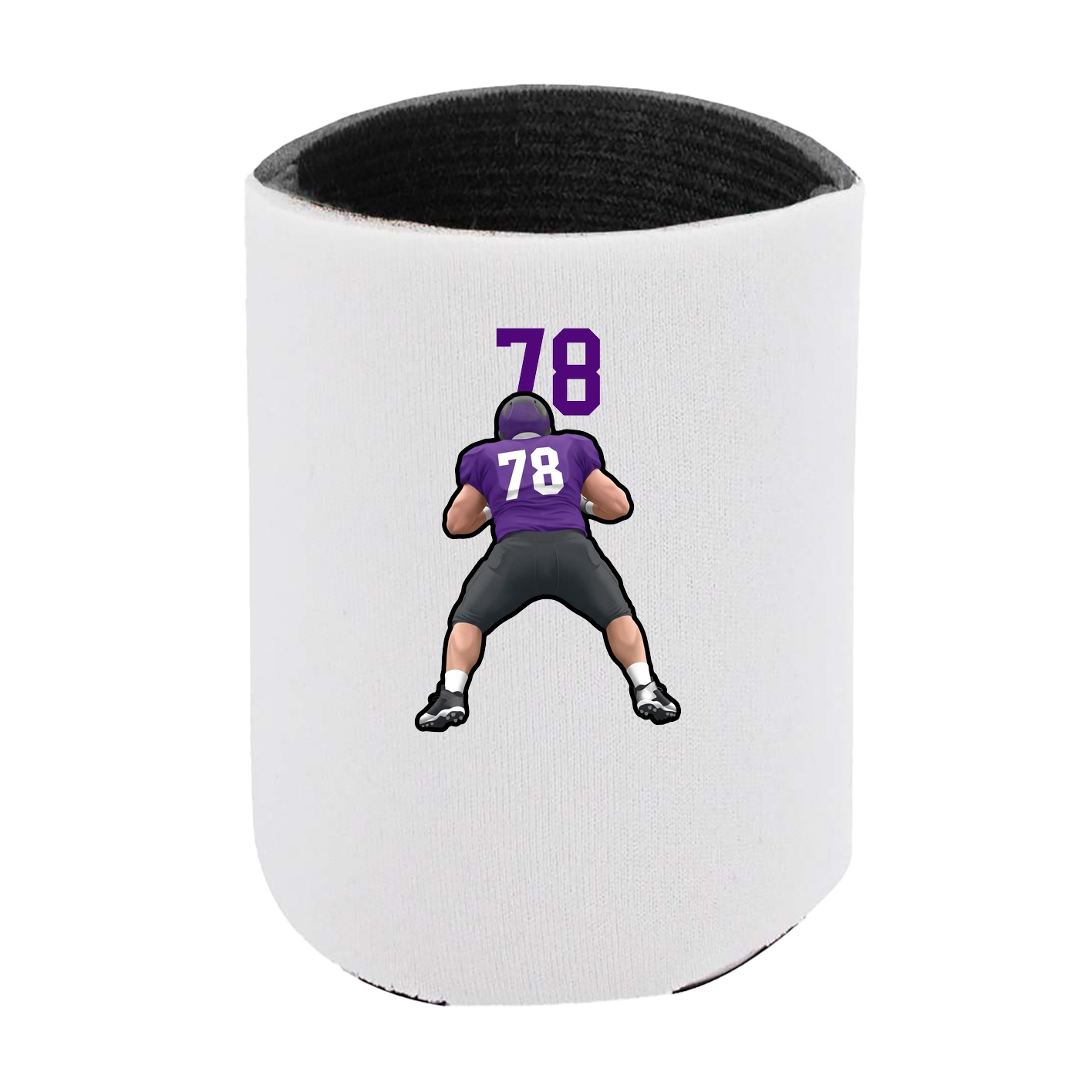 Can Holder — Number Top in White